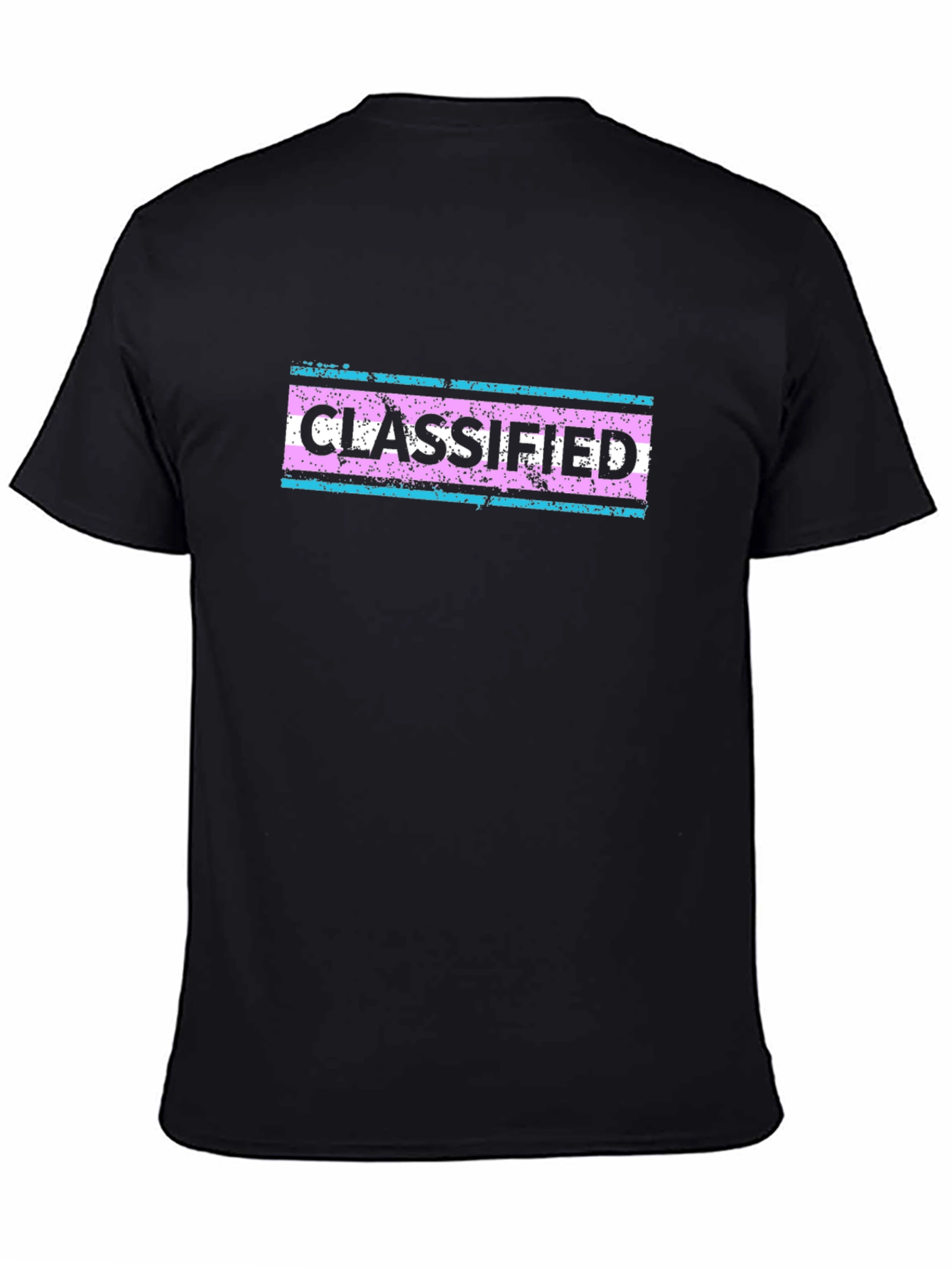 Classified Graphic T-Shirt - Black Cotton Tee