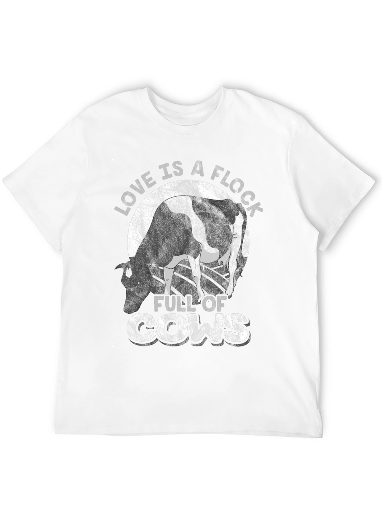 Love is a Flock Full of Cows Graphic Tee
