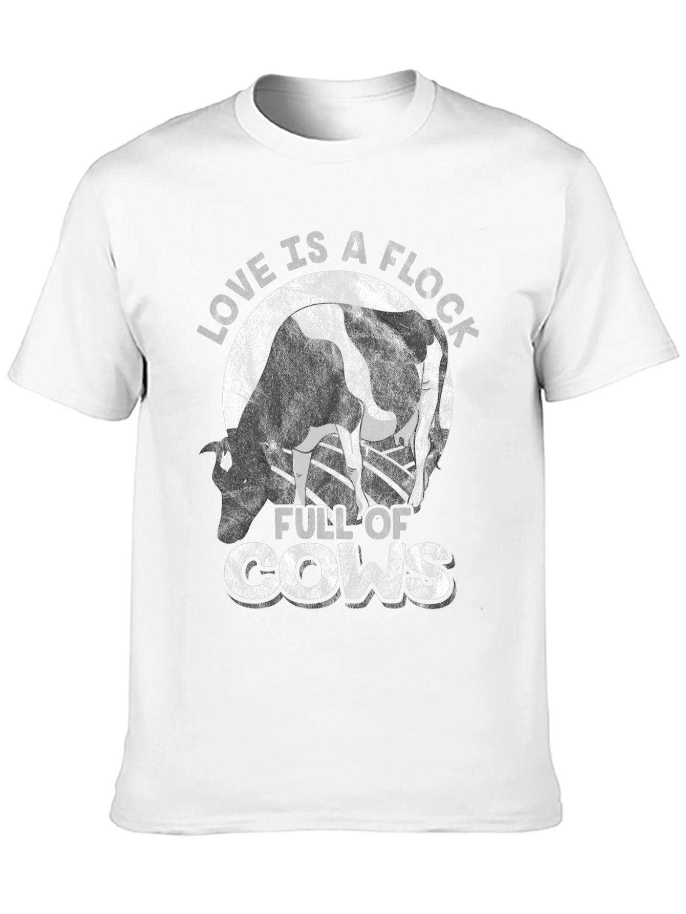 Love is a Flock Full of Cows Graphic Tee