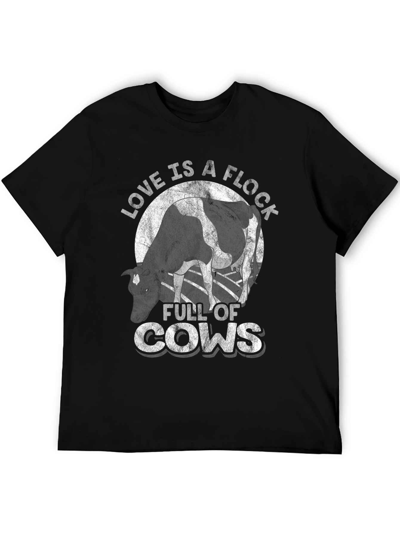 Love is a Flock Full of Cows Graphic Tee