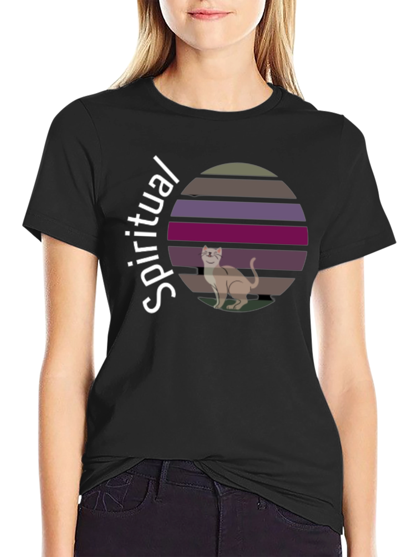 Spiritual Cat T-Shirt