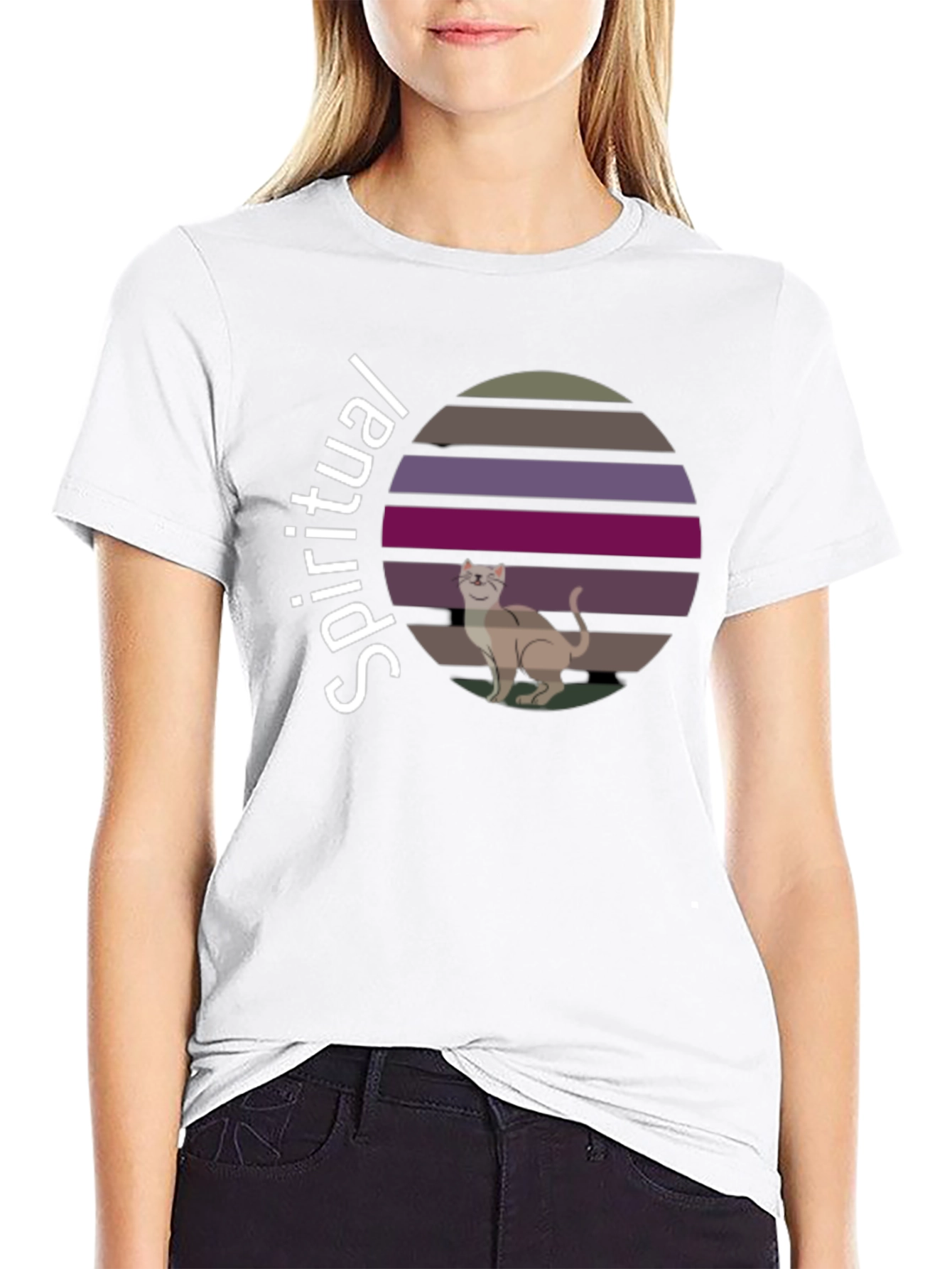 Spiritual Cat T-Shirt