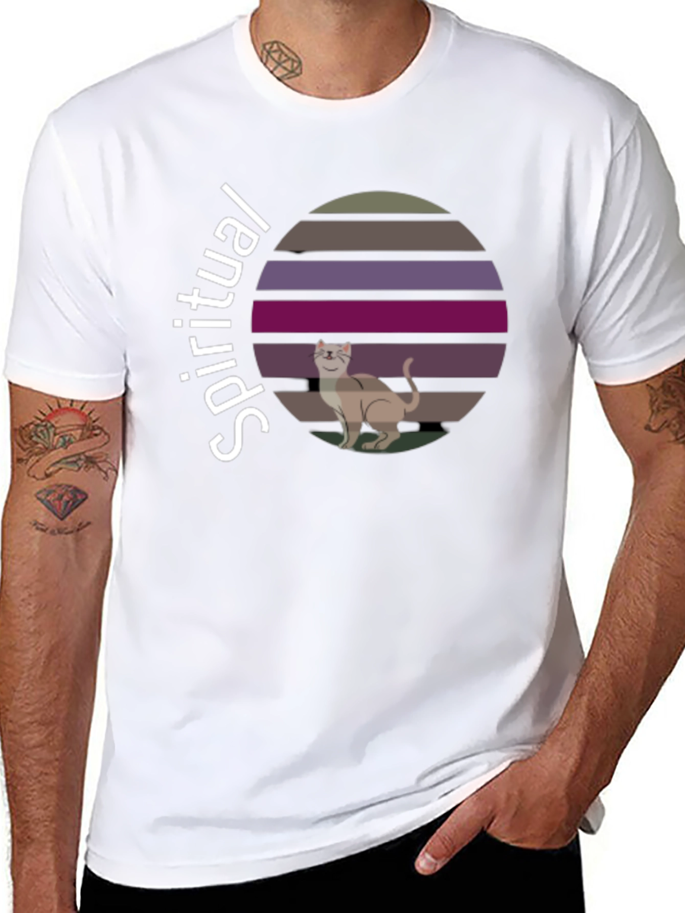 Spiritual Cat T-Shirt
