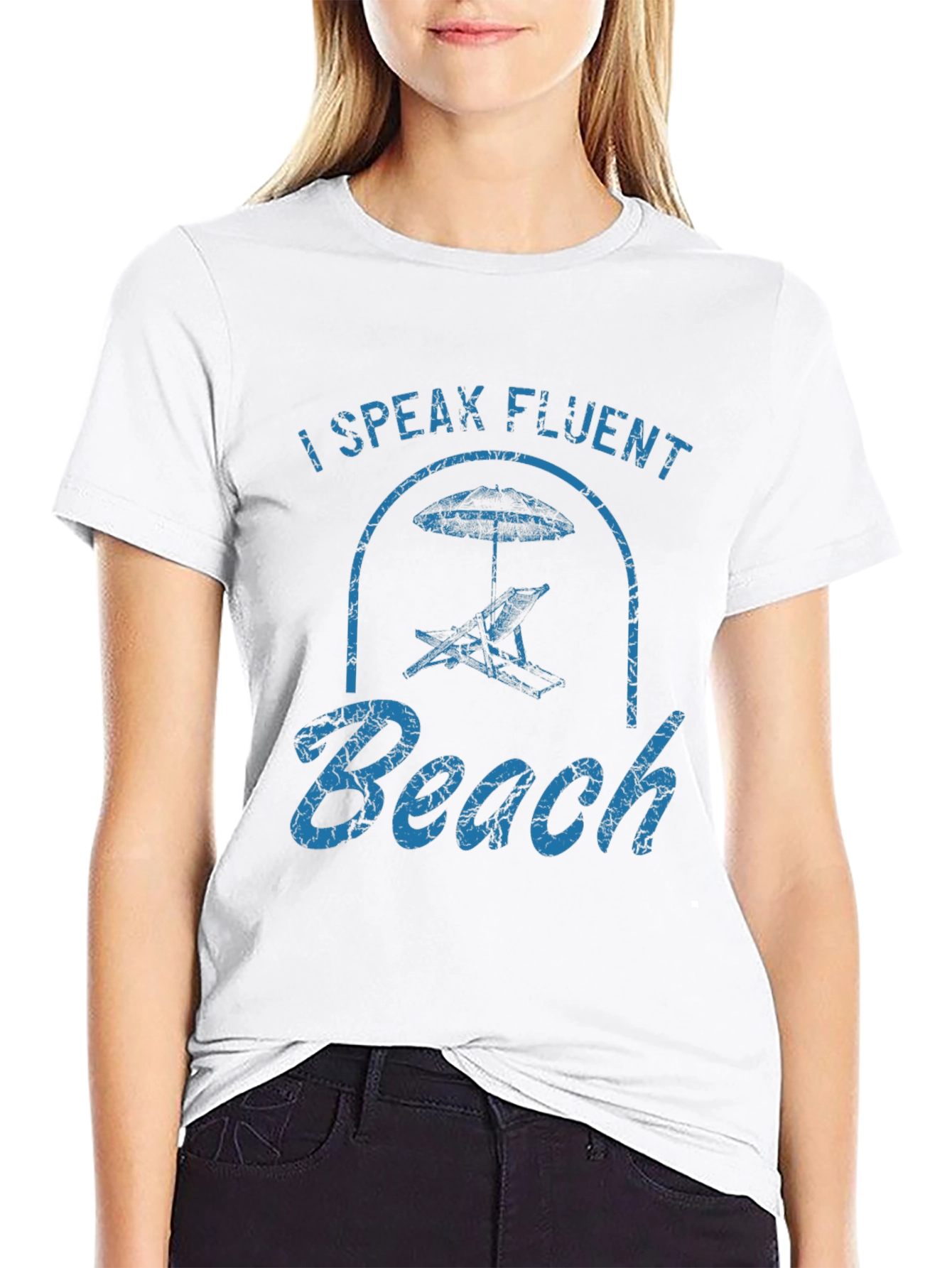I Speak Fluent Beach Graphic T-Shirt
