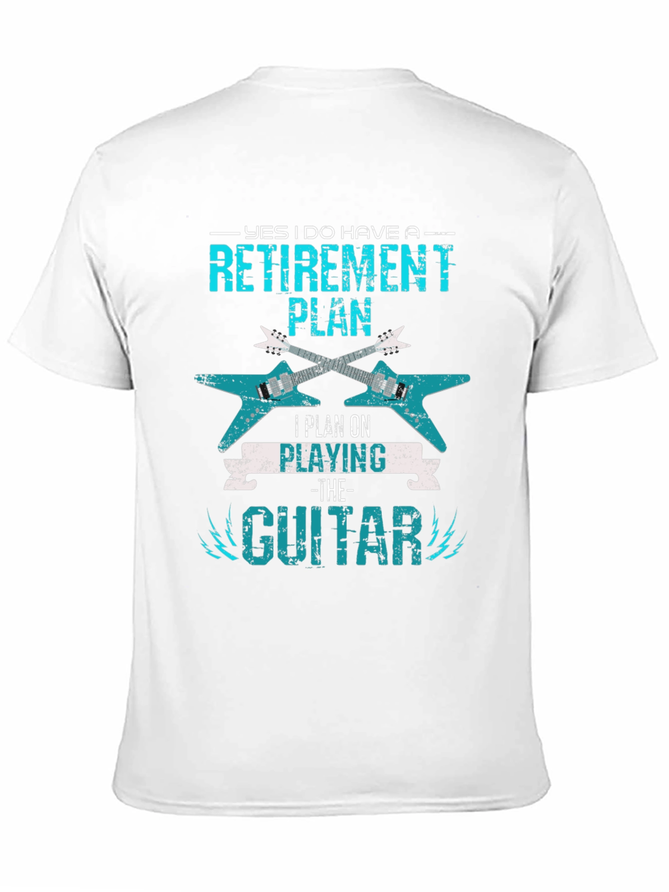 Retirement Guitar Player T-Shirt