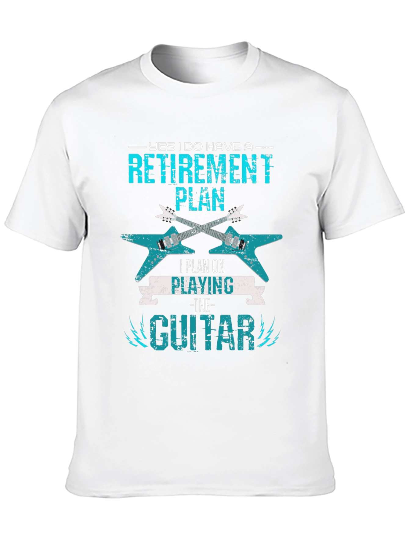 Retirement Guitar Player T-Shirt