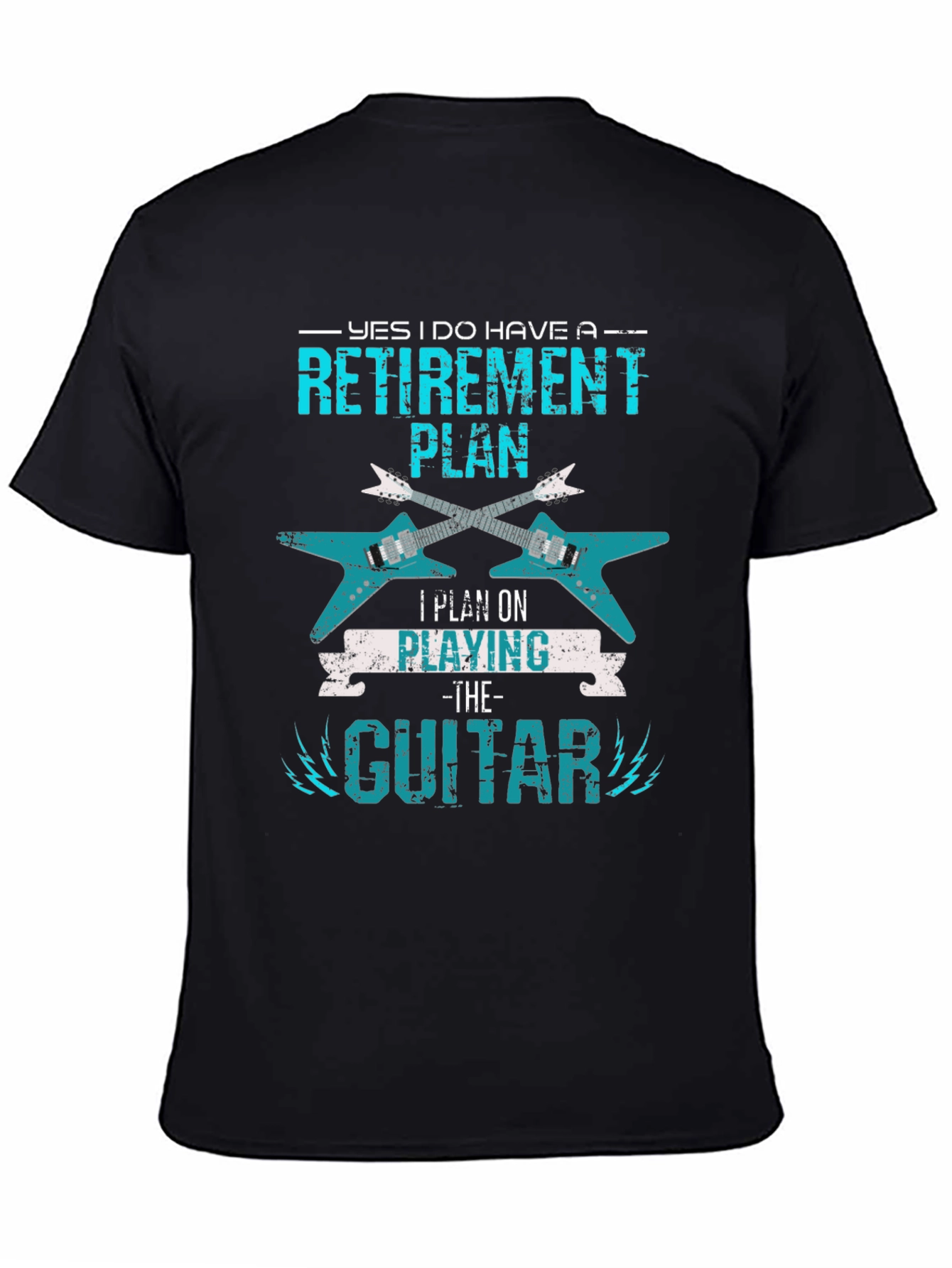 Retirement Guitar Player T-Shirt