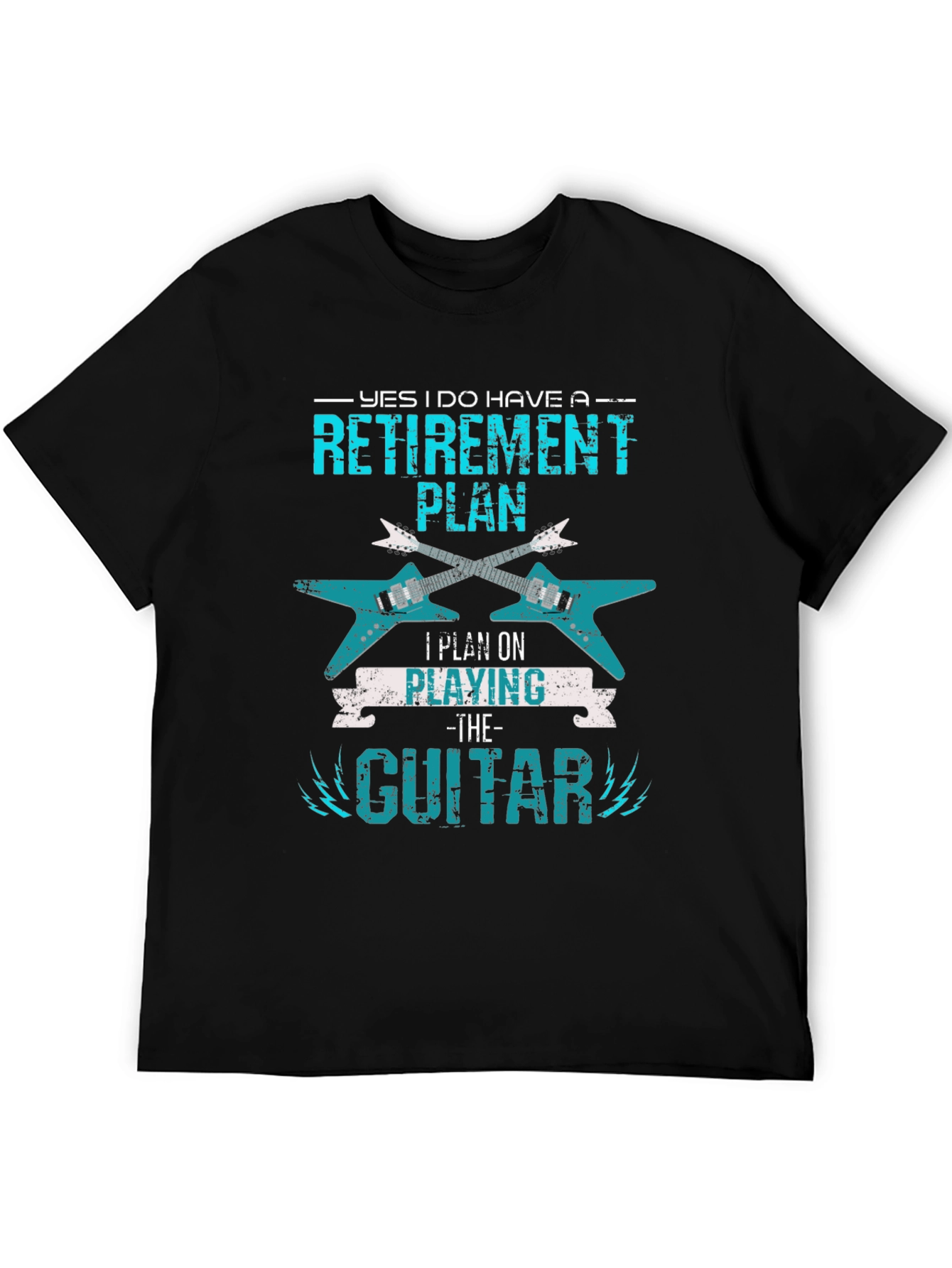 Retirement Guitar Player T-Shirt