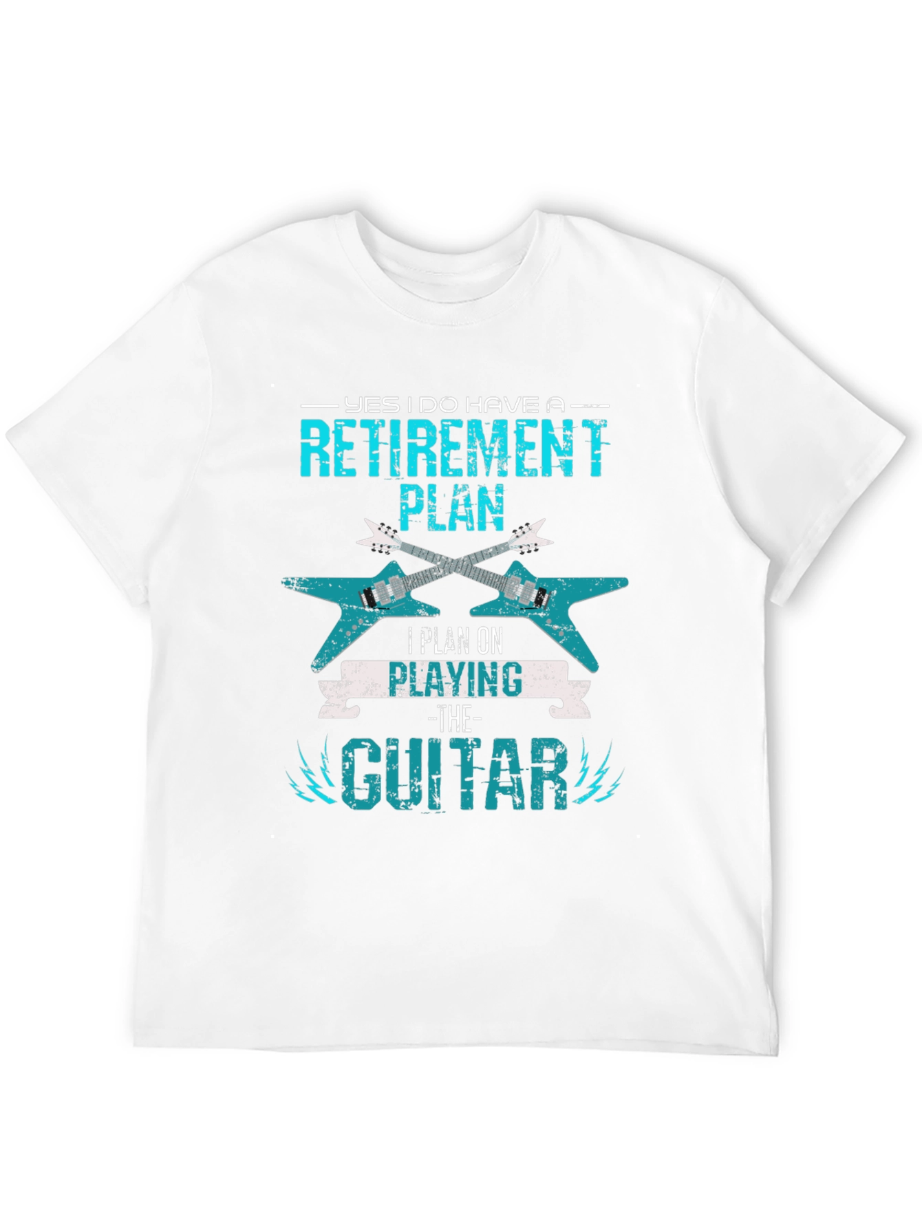 Retirement Guitar Player T-Shirt