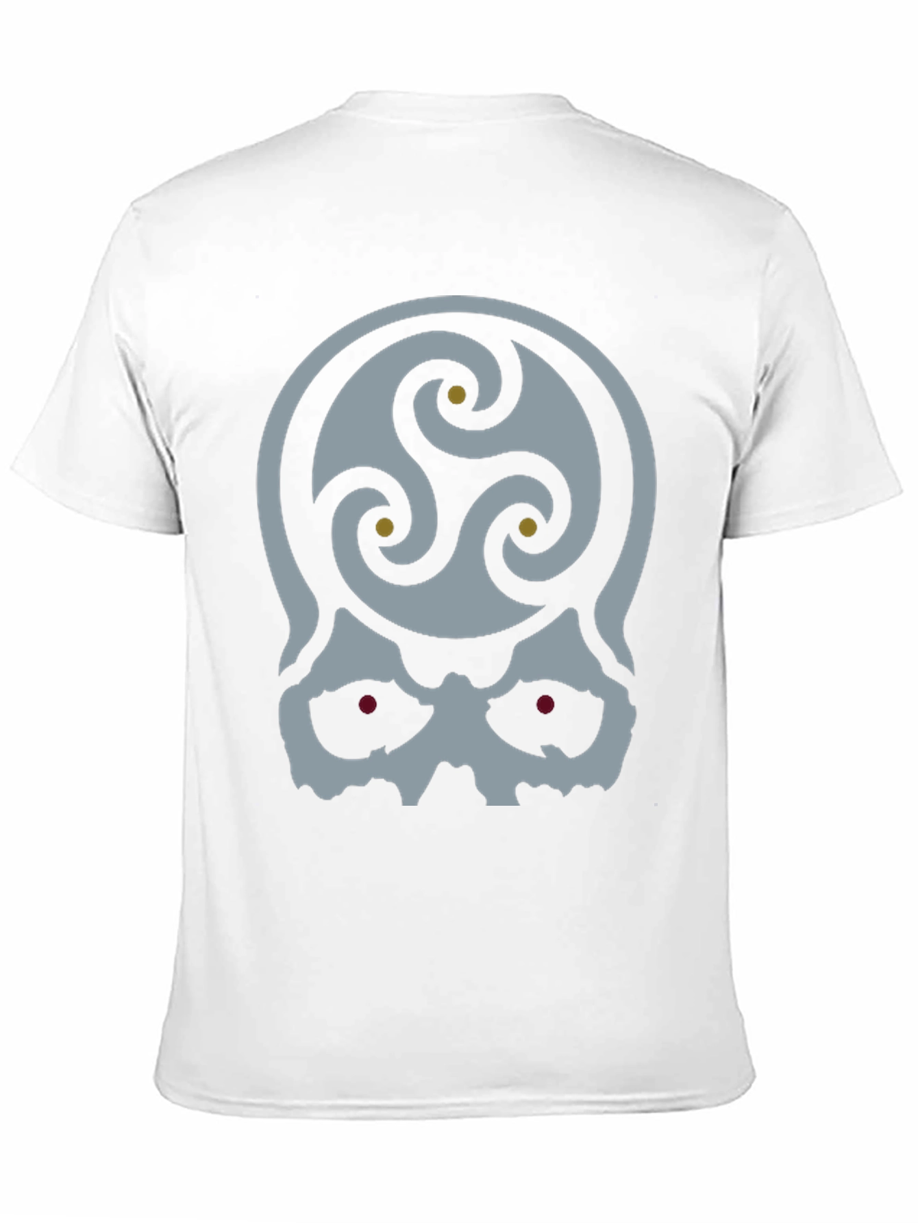 Skull Triskele Graphic T-Shirt