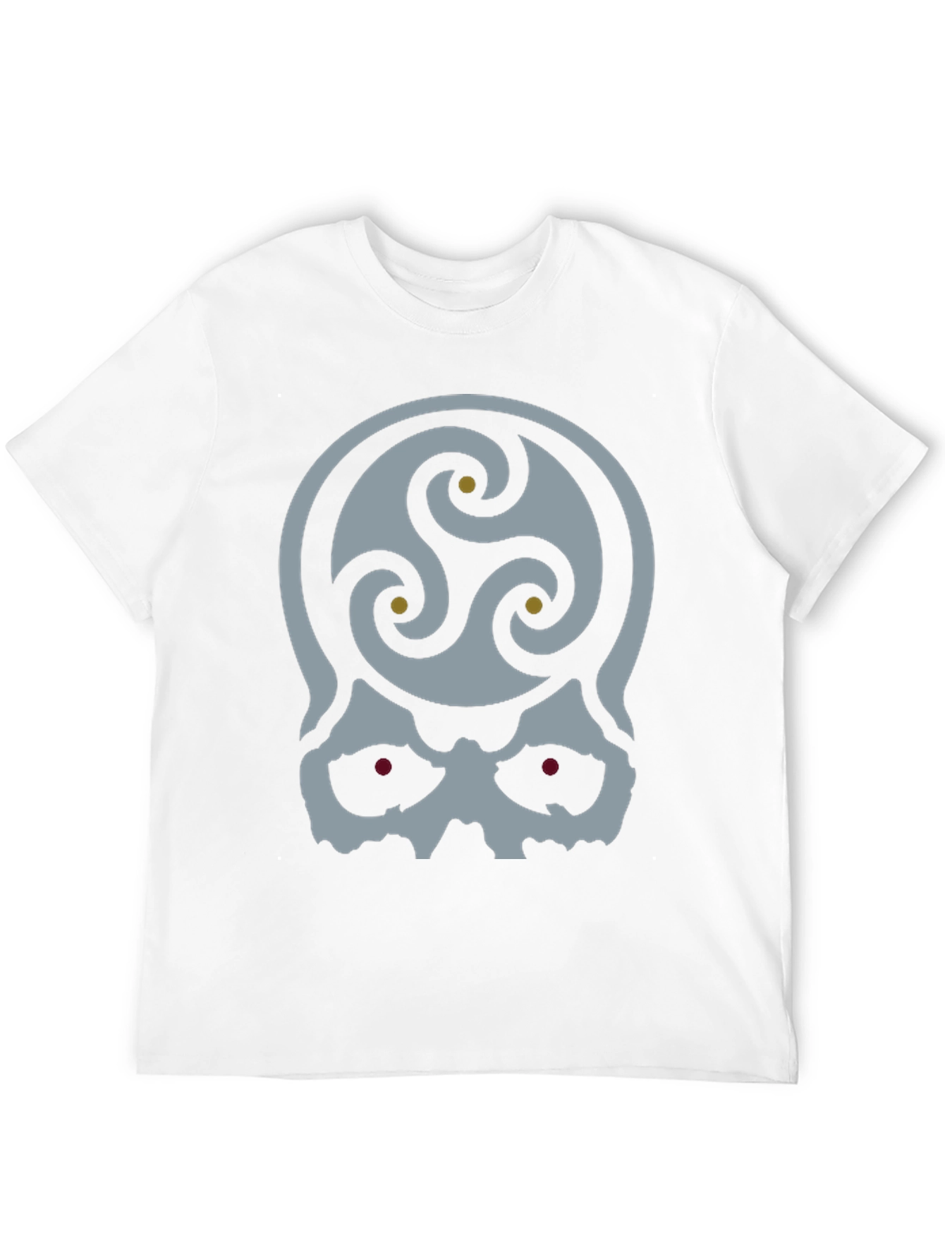 Skull Triskele Graphic T-Shirt