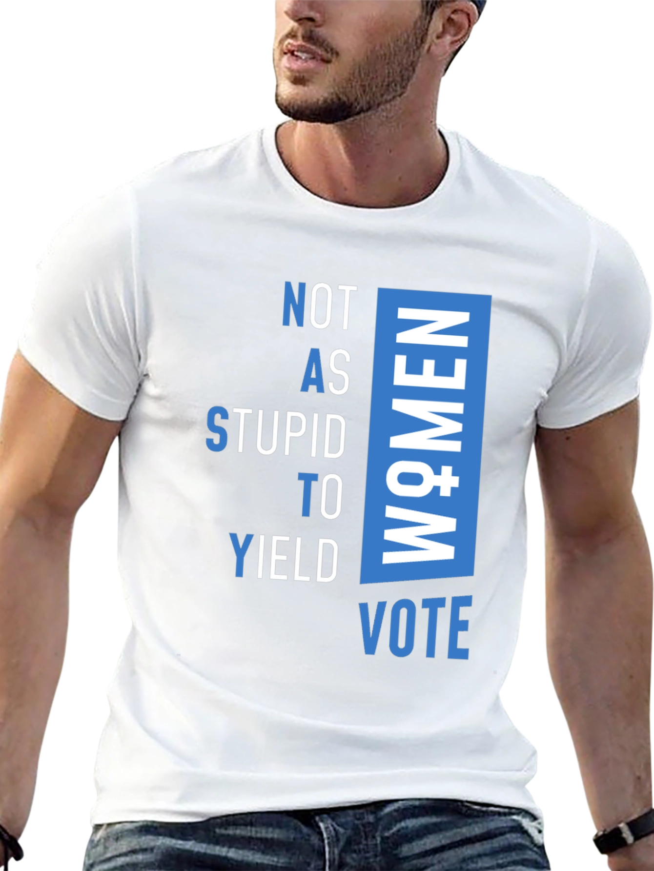 Not As Stupid to Yield Women Vote T-Shirt