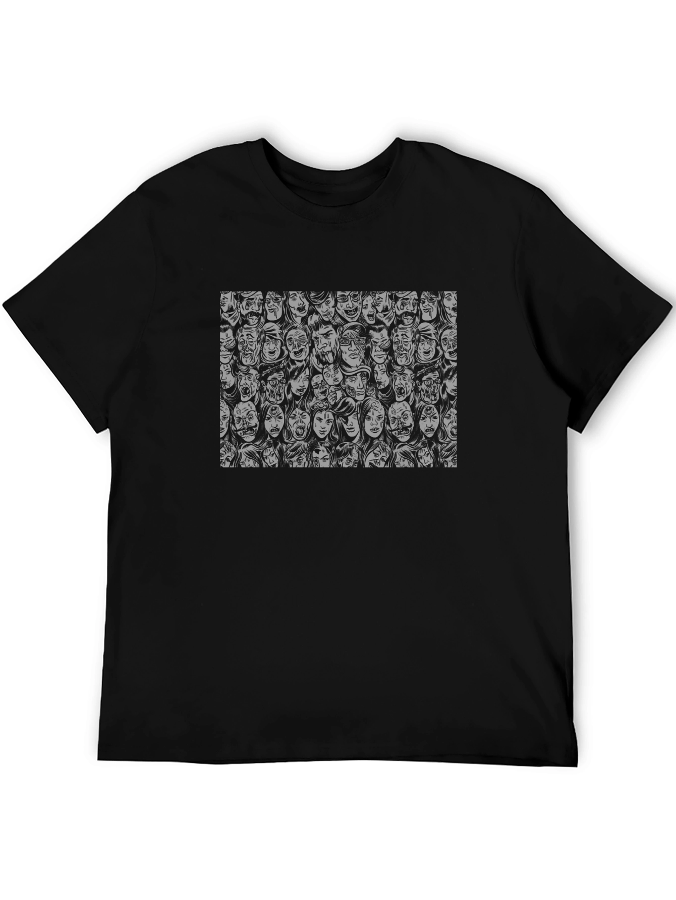 Horror Movie Character Graphic Print Tee