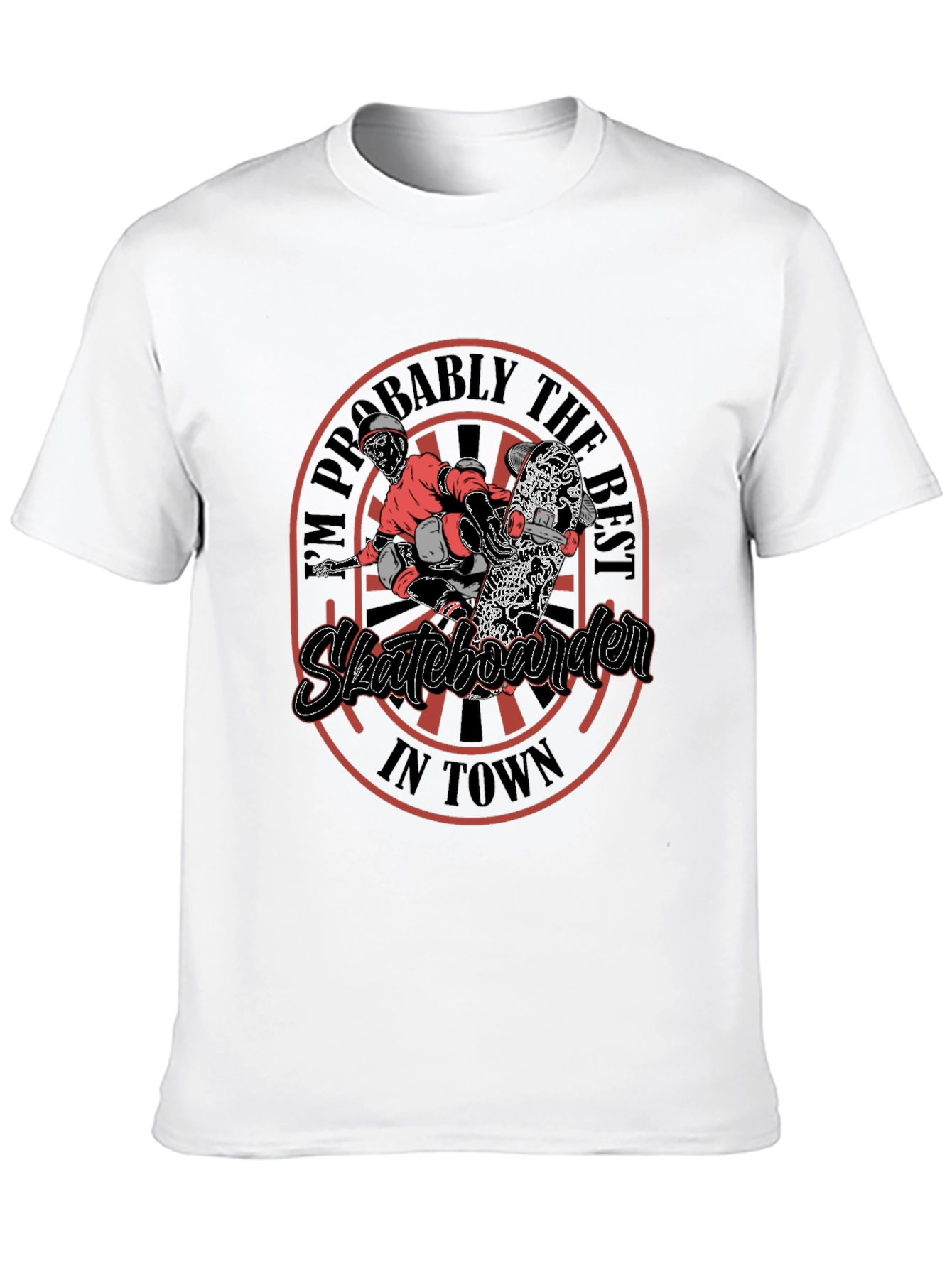 Skateboarder Graphic T-Shirt - Best in Town