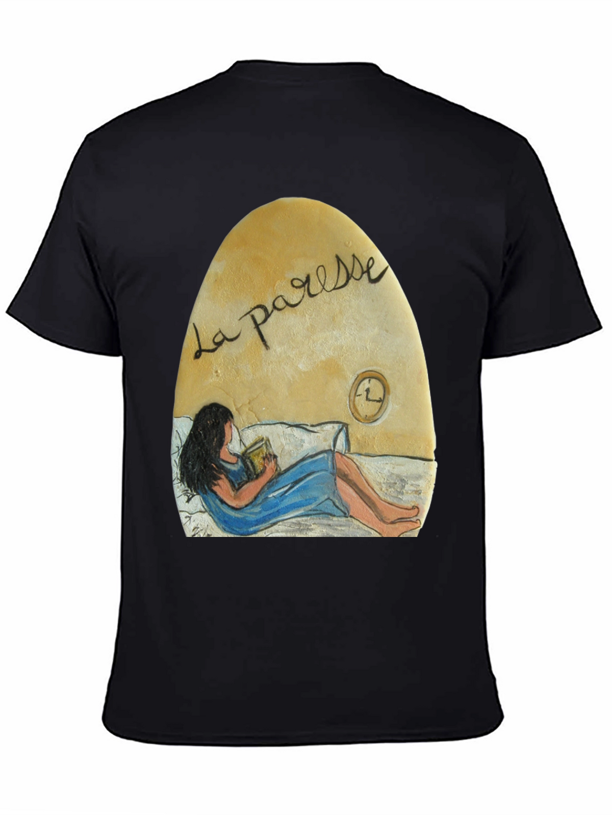 La Paresse Reading Woman Graphic T-Shirt