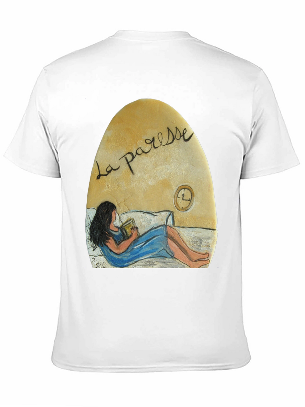 La Paresse Reading Woman Graphic T-Shirt
