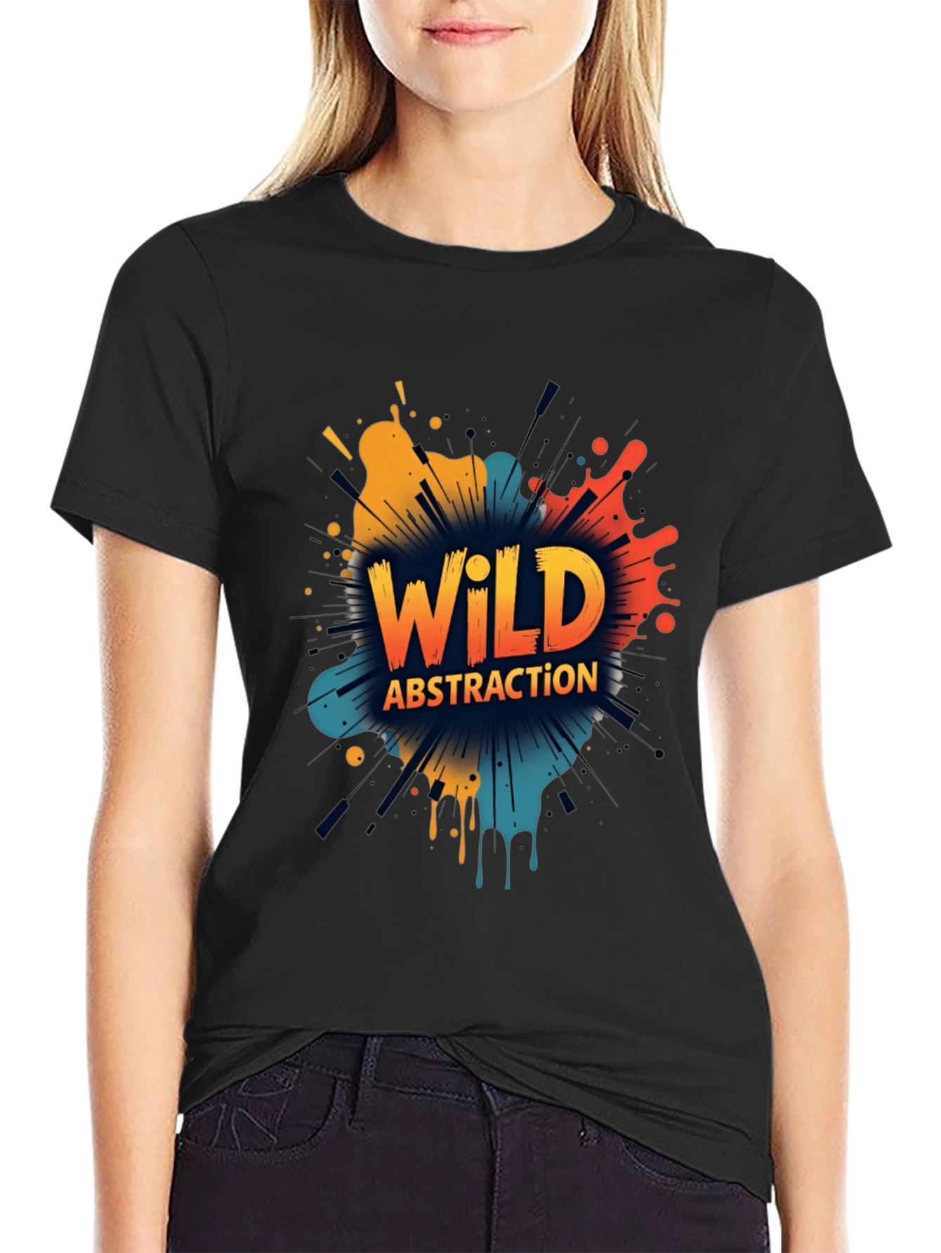 Wild Abstraction Graphic T-Shirt