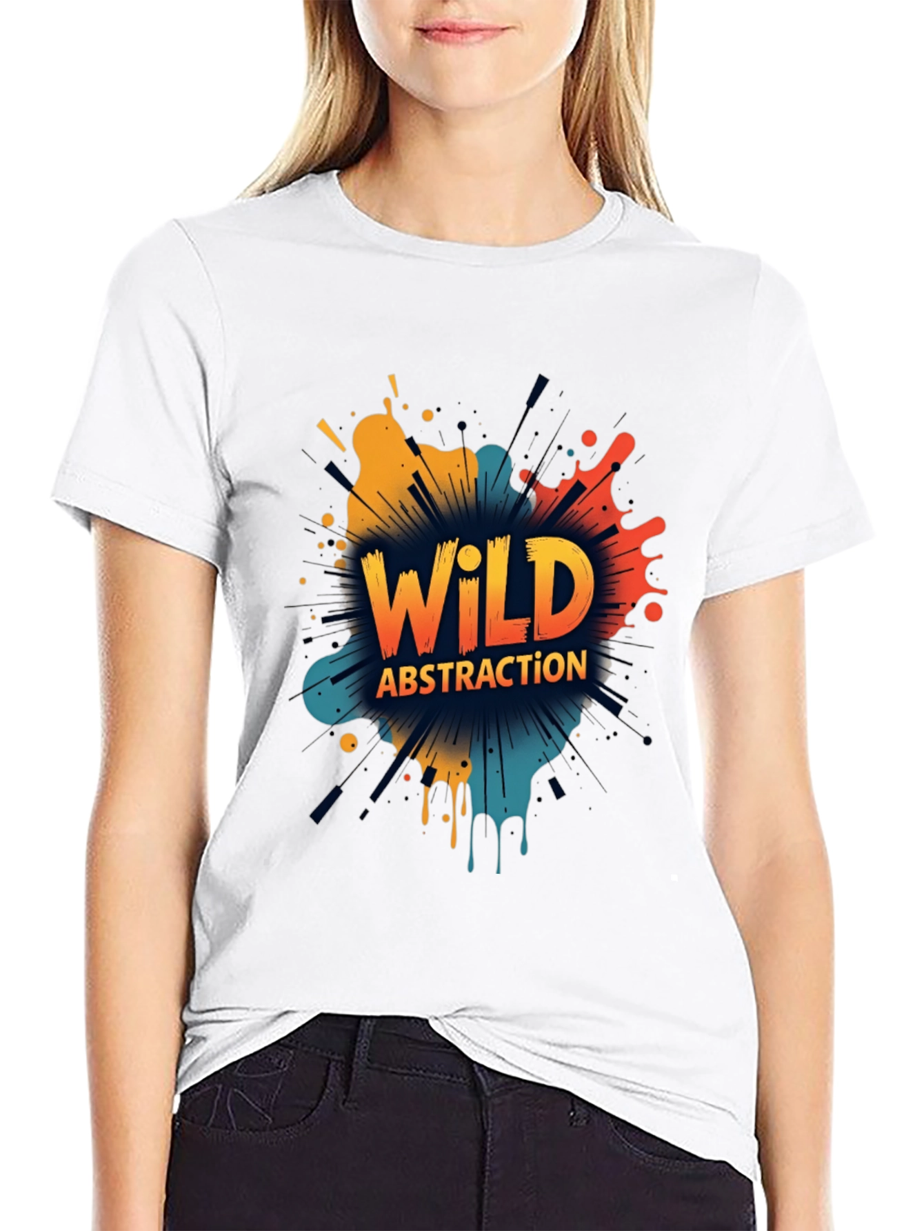 Wild Abstraction Graphic T-Shirt
