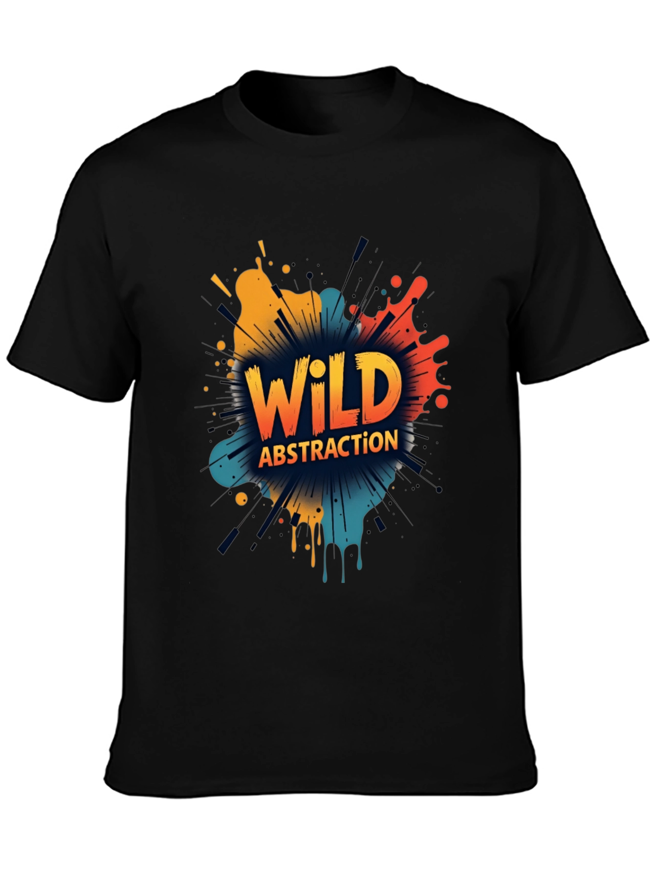 Wild Abstraction Graphic T-Shirt
