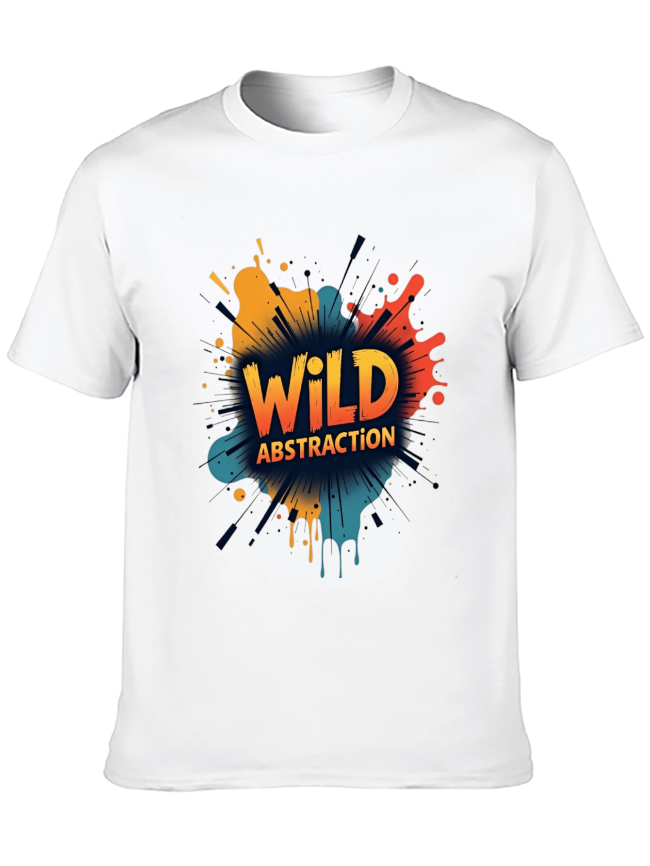 Wild Abstraction Graphic T-Shirt