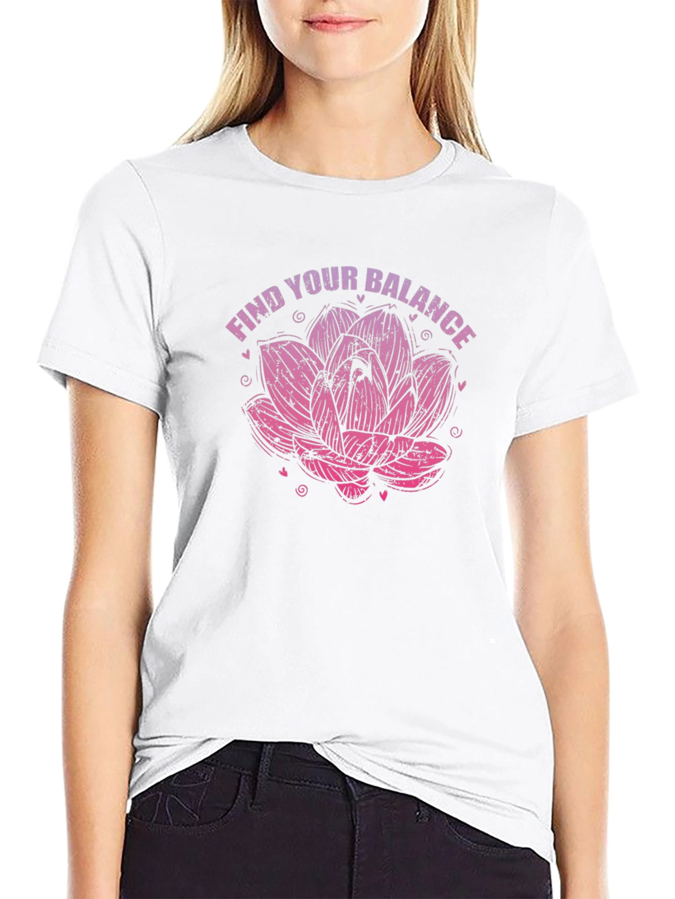Find Your Balance Lotus T-Shirt
