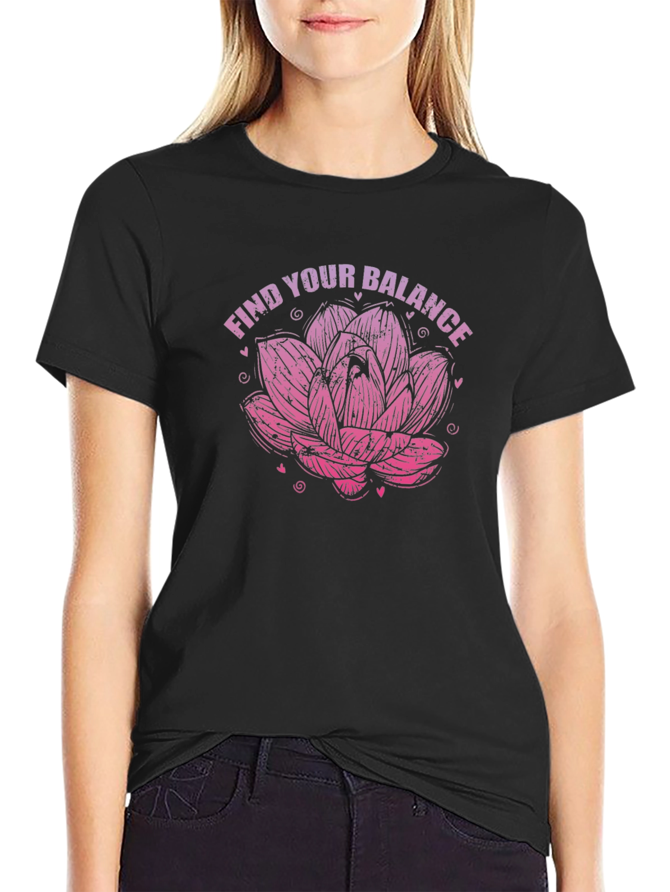 Find Your Balance Lotus T-Shirt