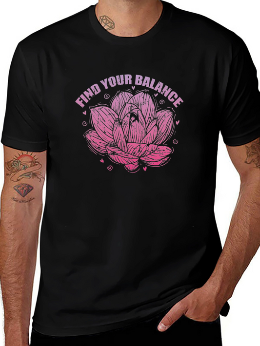 Find Your Balance Lotus T-Shirt