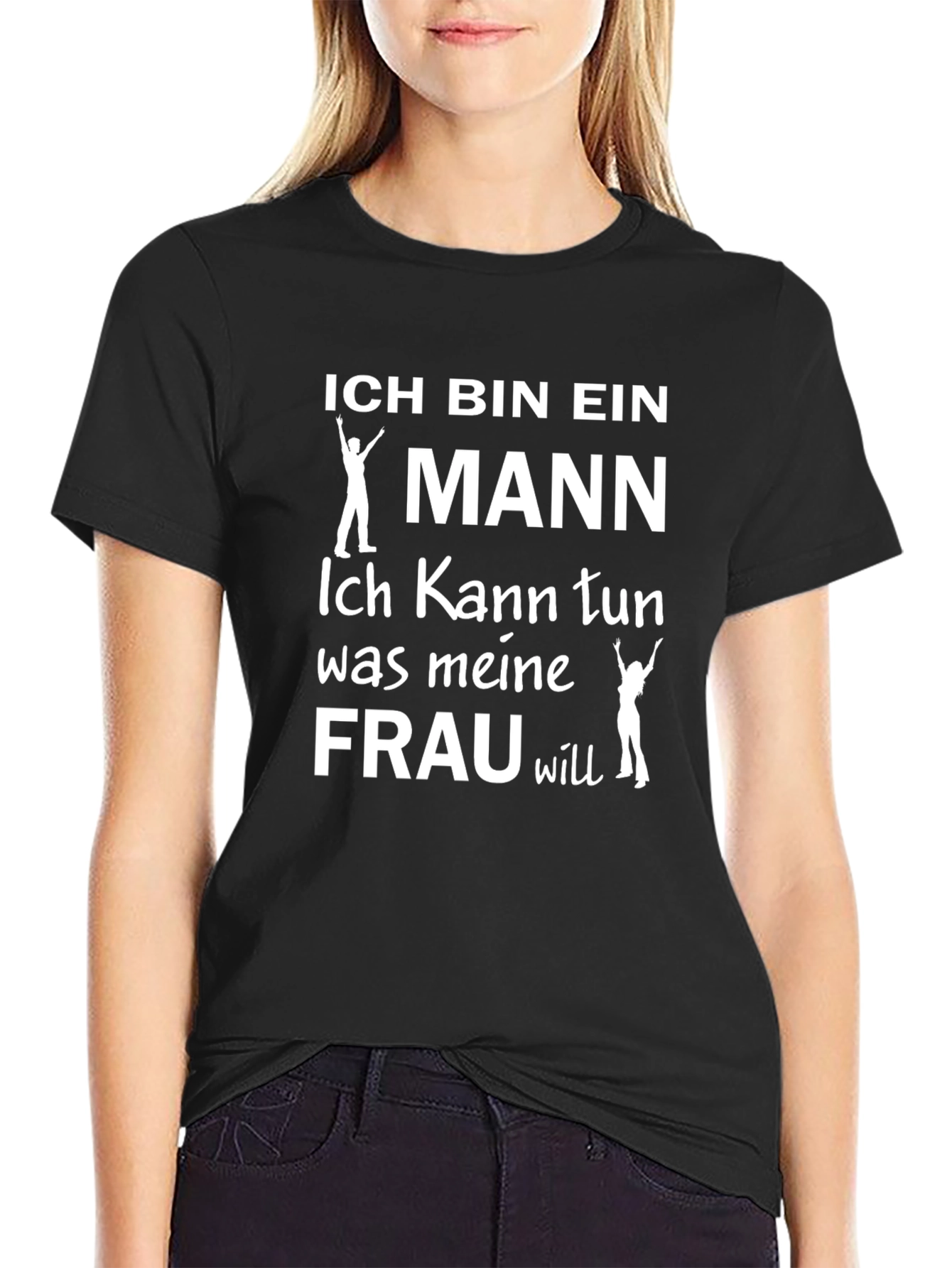 Ich Bin Ein Mann T-Shirt - Funny Husband Tee