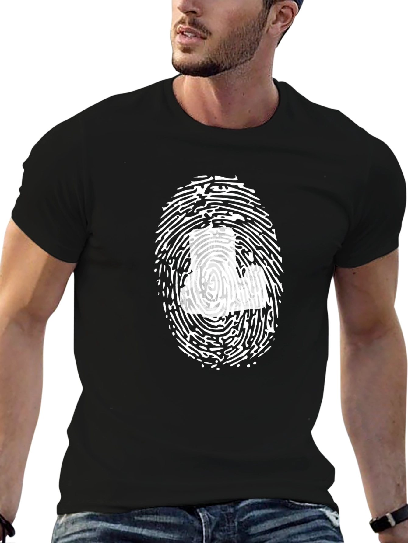 Louisiana State Fingerprint T-Shirt