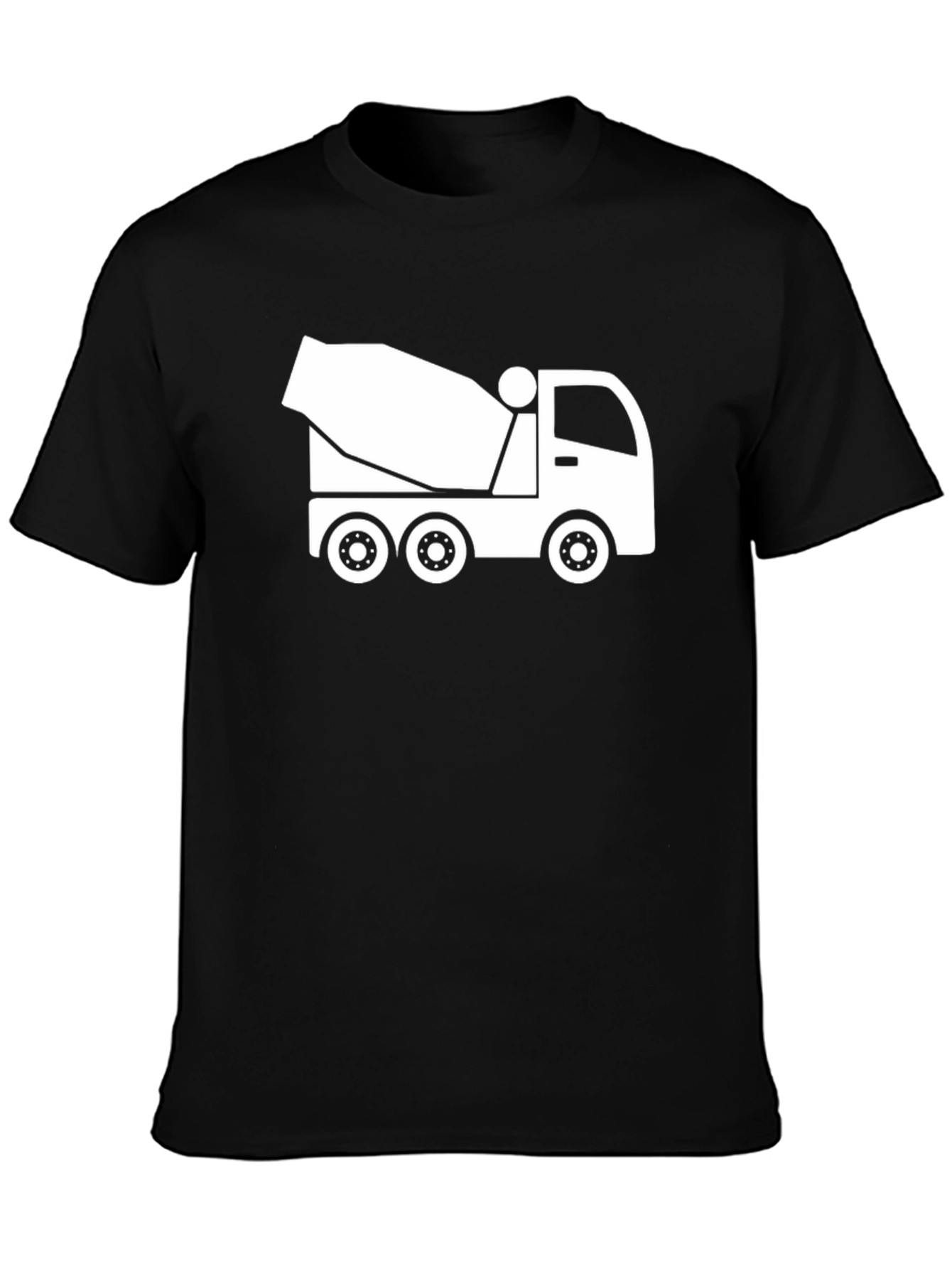 Concrete Mixer Truck Graphic T-Shirt