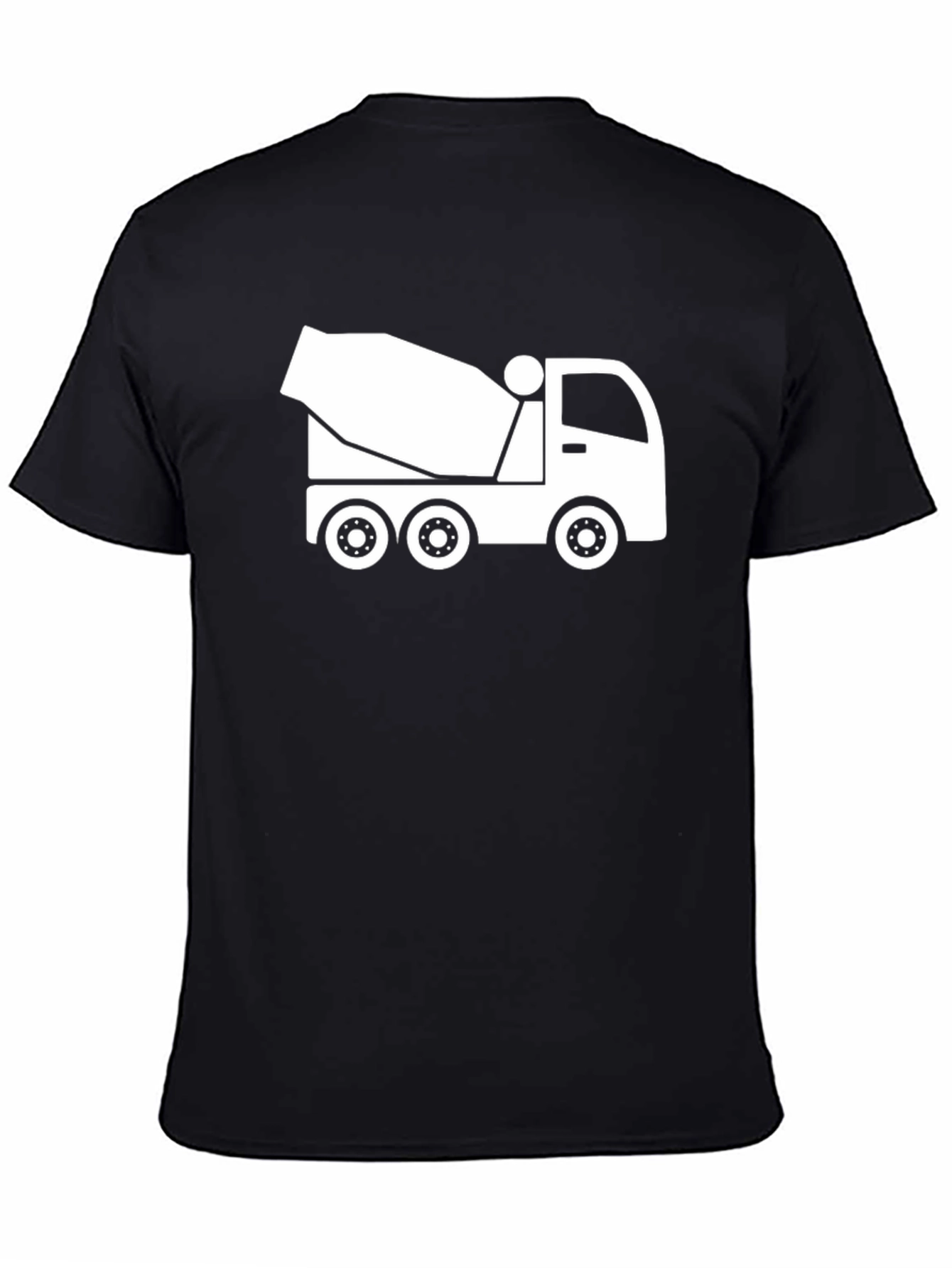 Concrete Mixer Truck Graphic T-Shirt