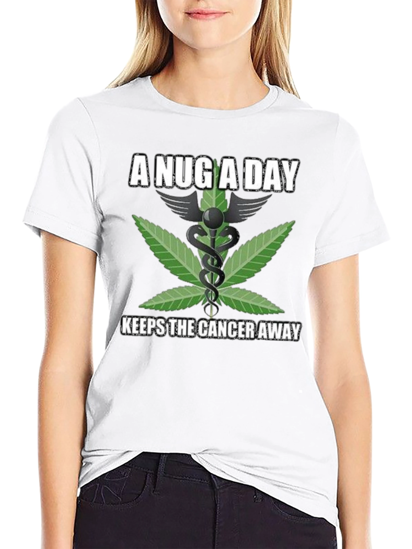 A Nug A Day Medical Weed T-Shirt