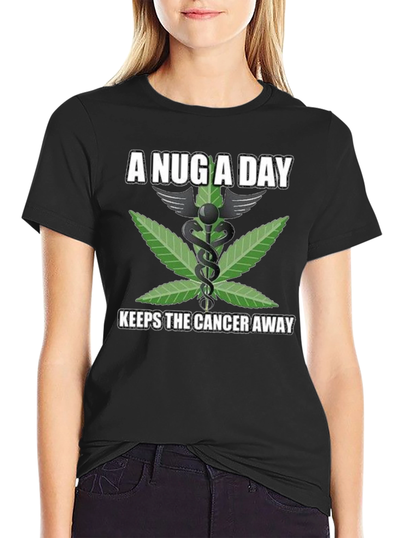 A Nug A Day Medical Weed T-Shirt