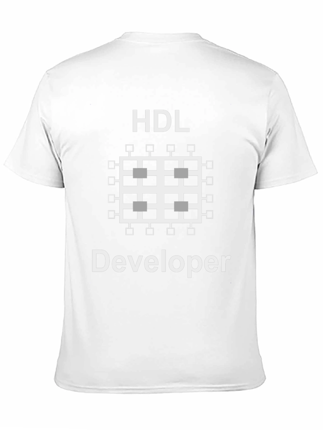 HDL Developer T-Shirt - Black Programmer Tee
