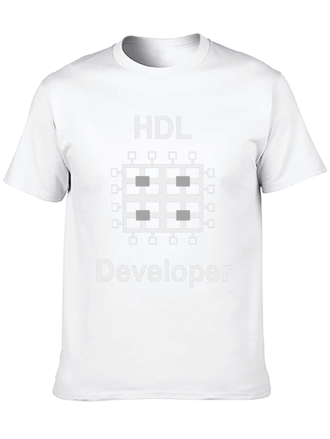HDL Developer T-Shirt - Black Programmer Tee