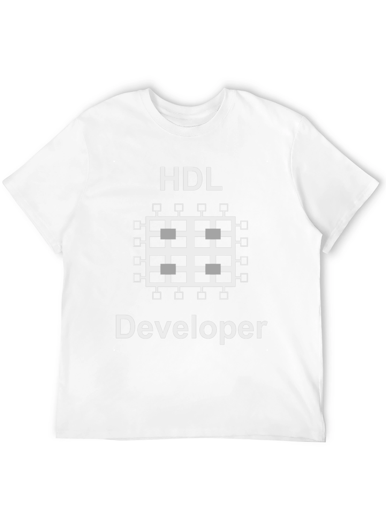 HDL Developer T-Shirt - Black Programmer Tee
