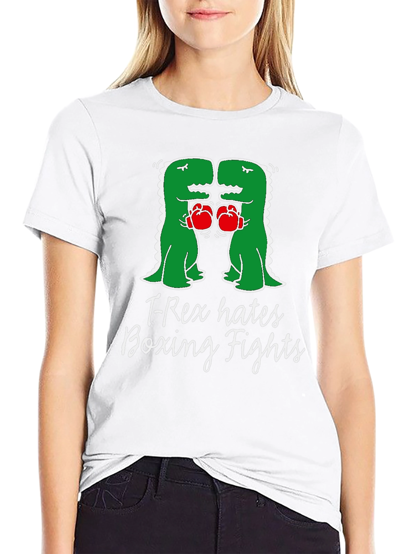 T-Rex Hates Boxing T-Shirt