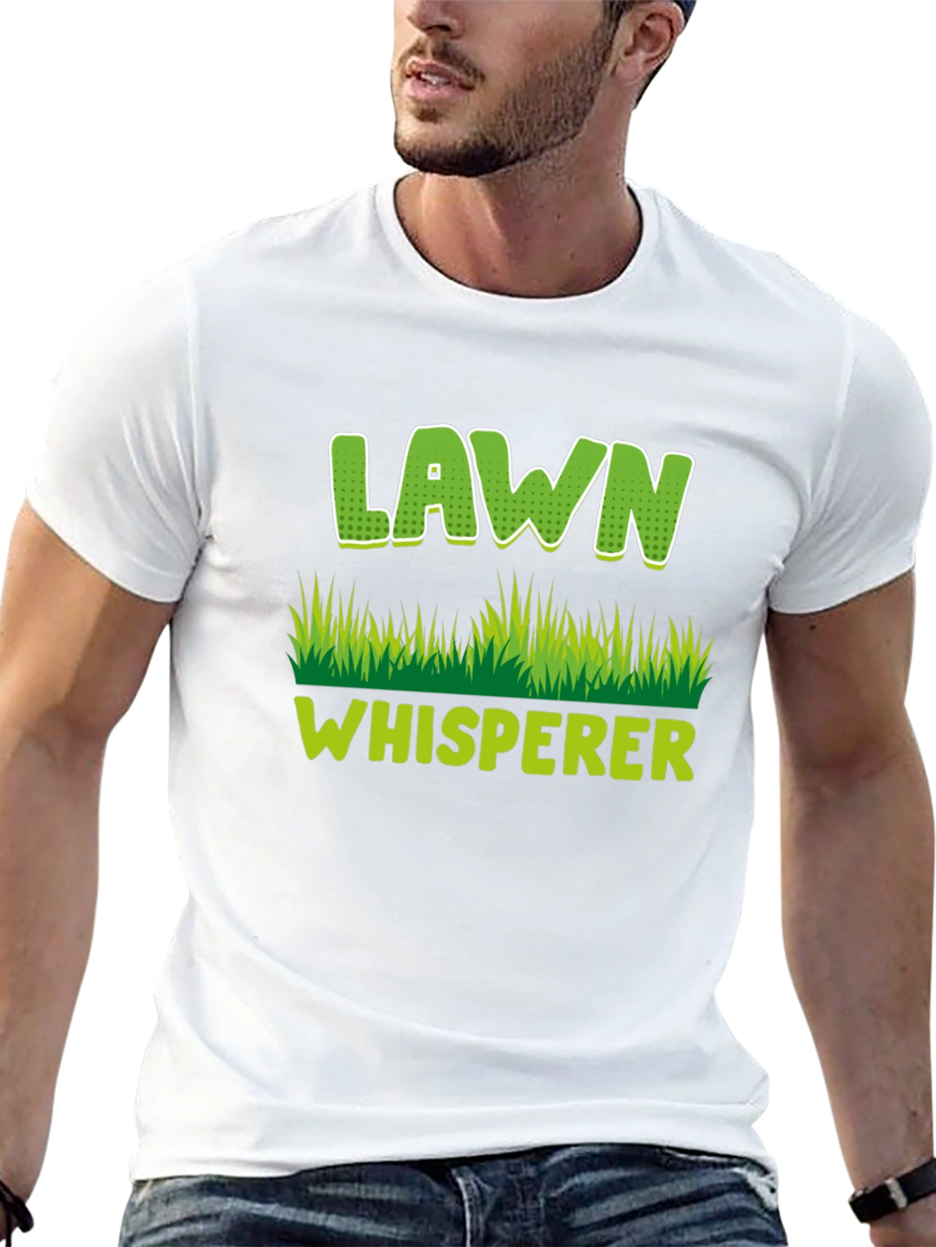 Lawn Whisperer Graphic Tee - Black