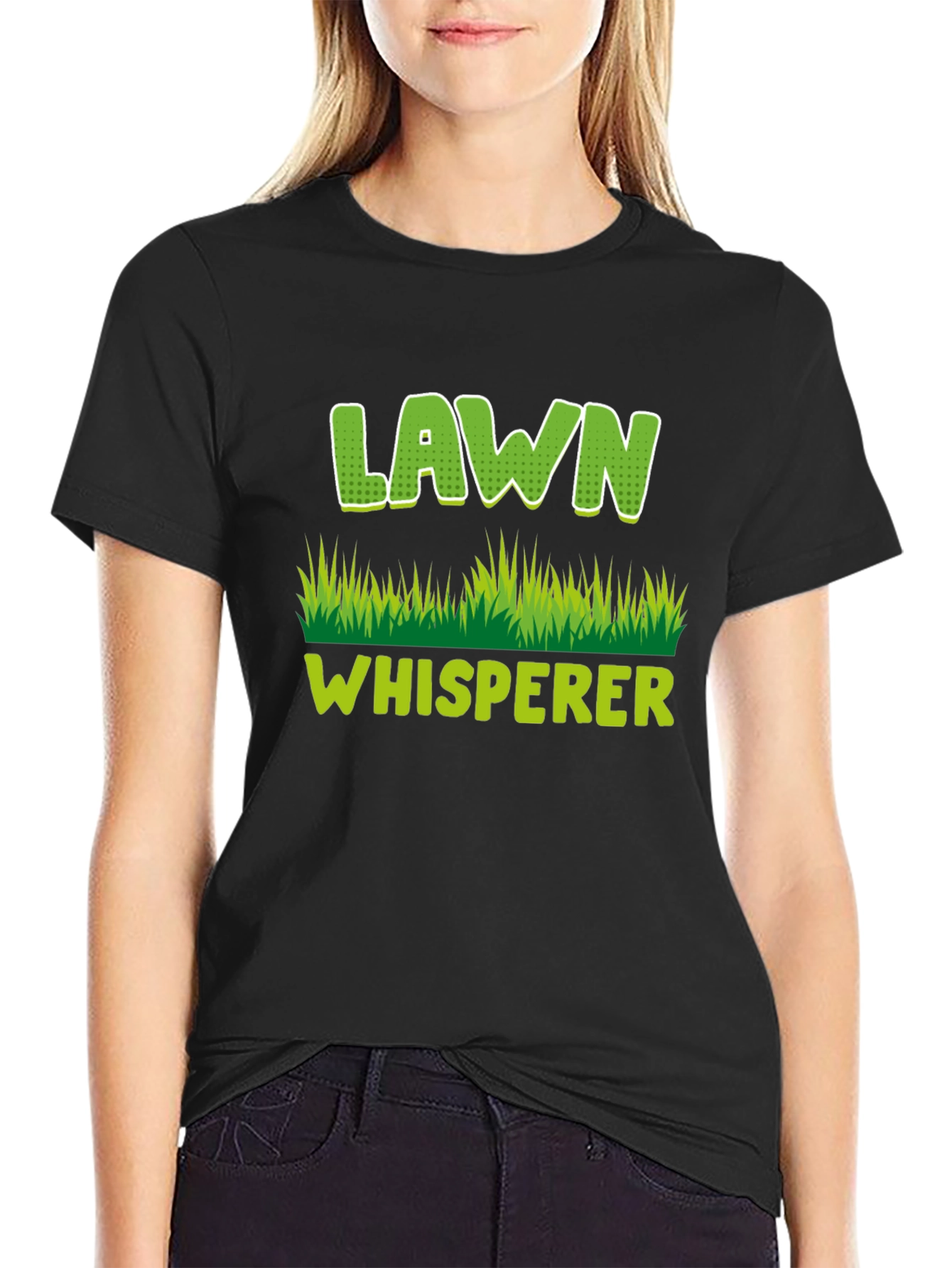 Lawn Whisperer Graphic Tee - Black