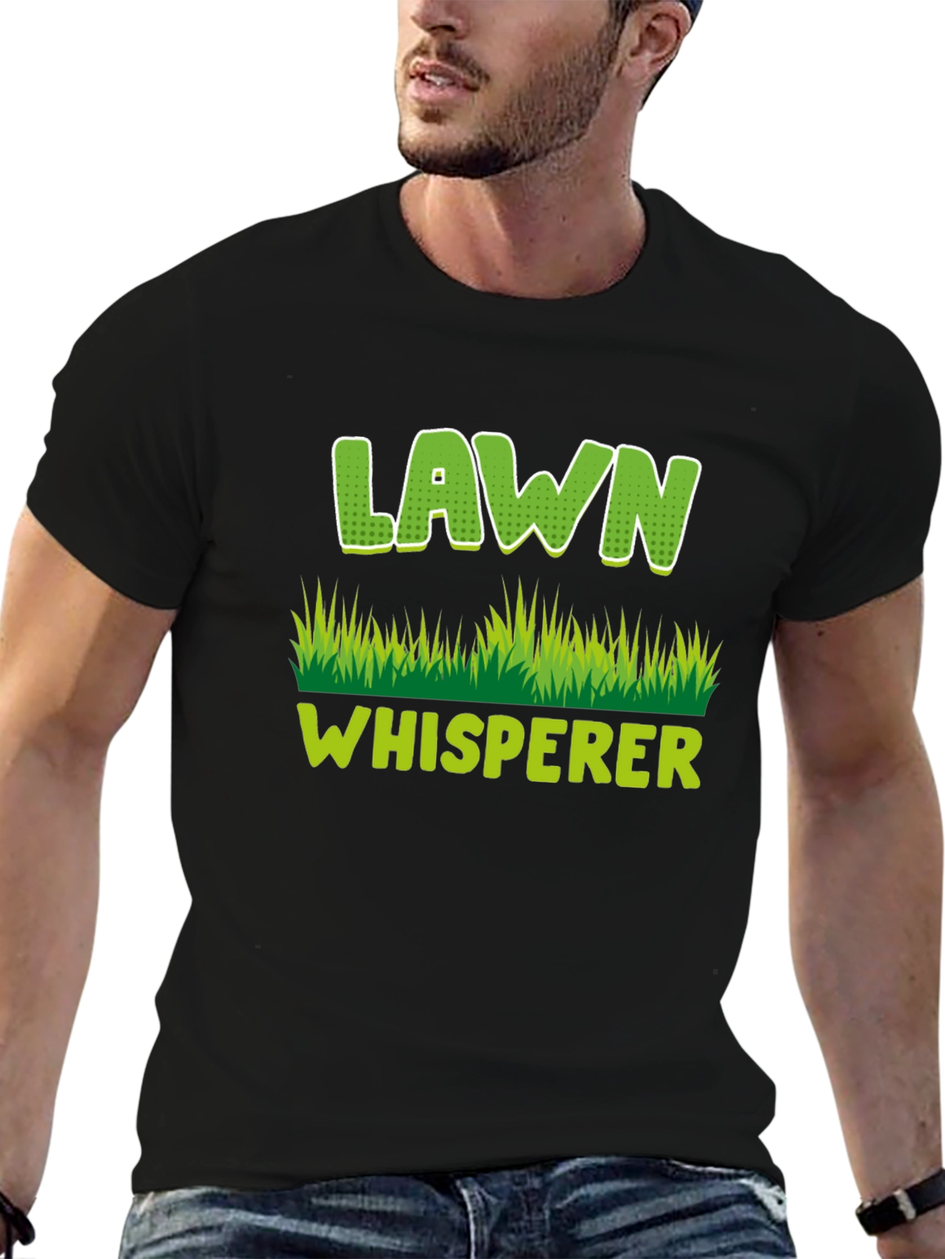 Lawn Whisperer Graphic Tee - Black