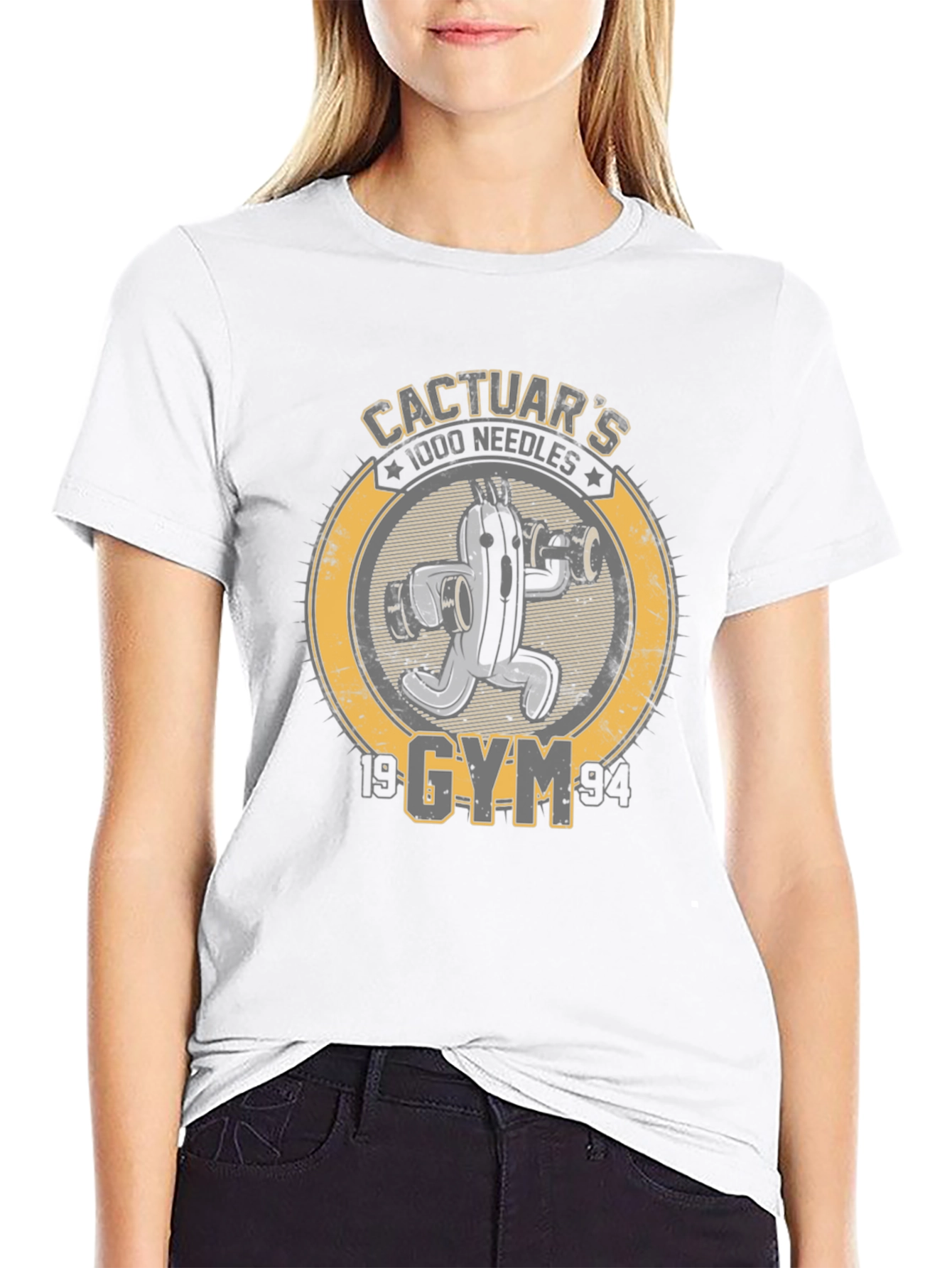 Cactuars Gym T-Shirt - 1000 Needles