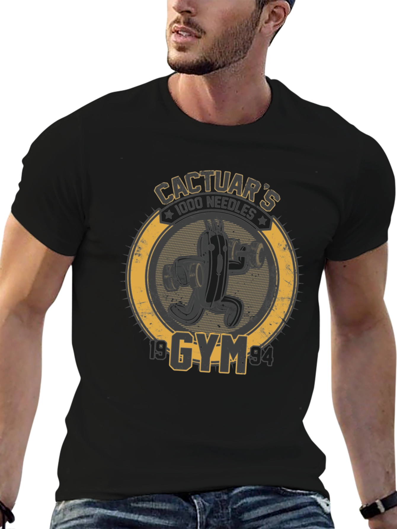 Cactuars Gym T-Shirt - 1000 Needles