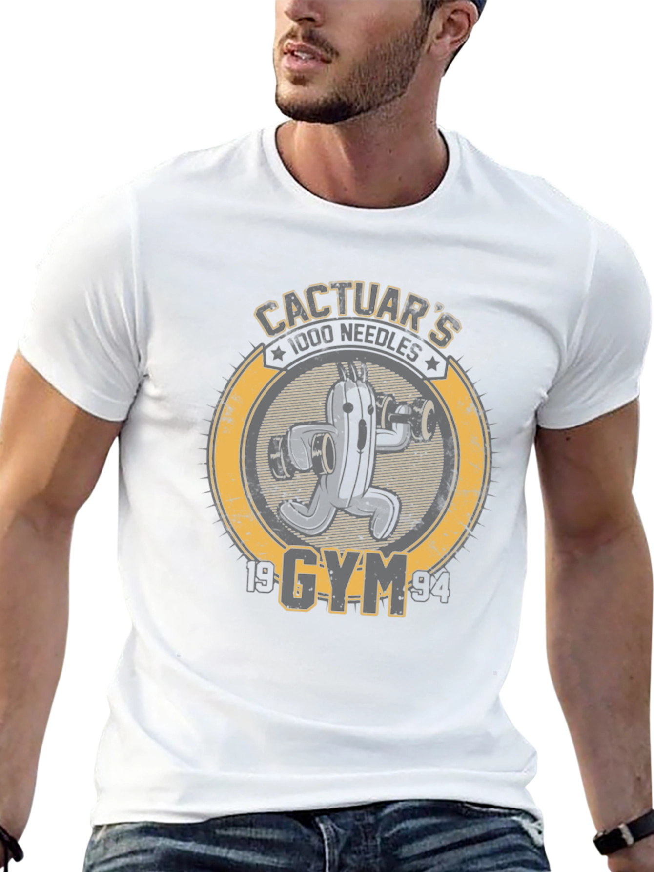 Cactuars Gym T-Shirt - 1000 Needles