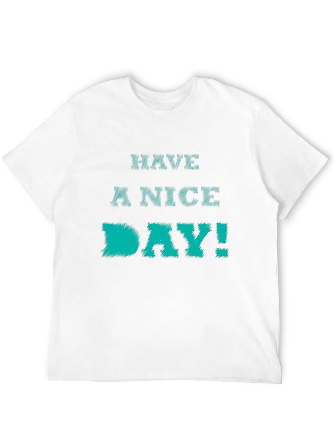 Have A Nice Day Black Graphic T-Shirt