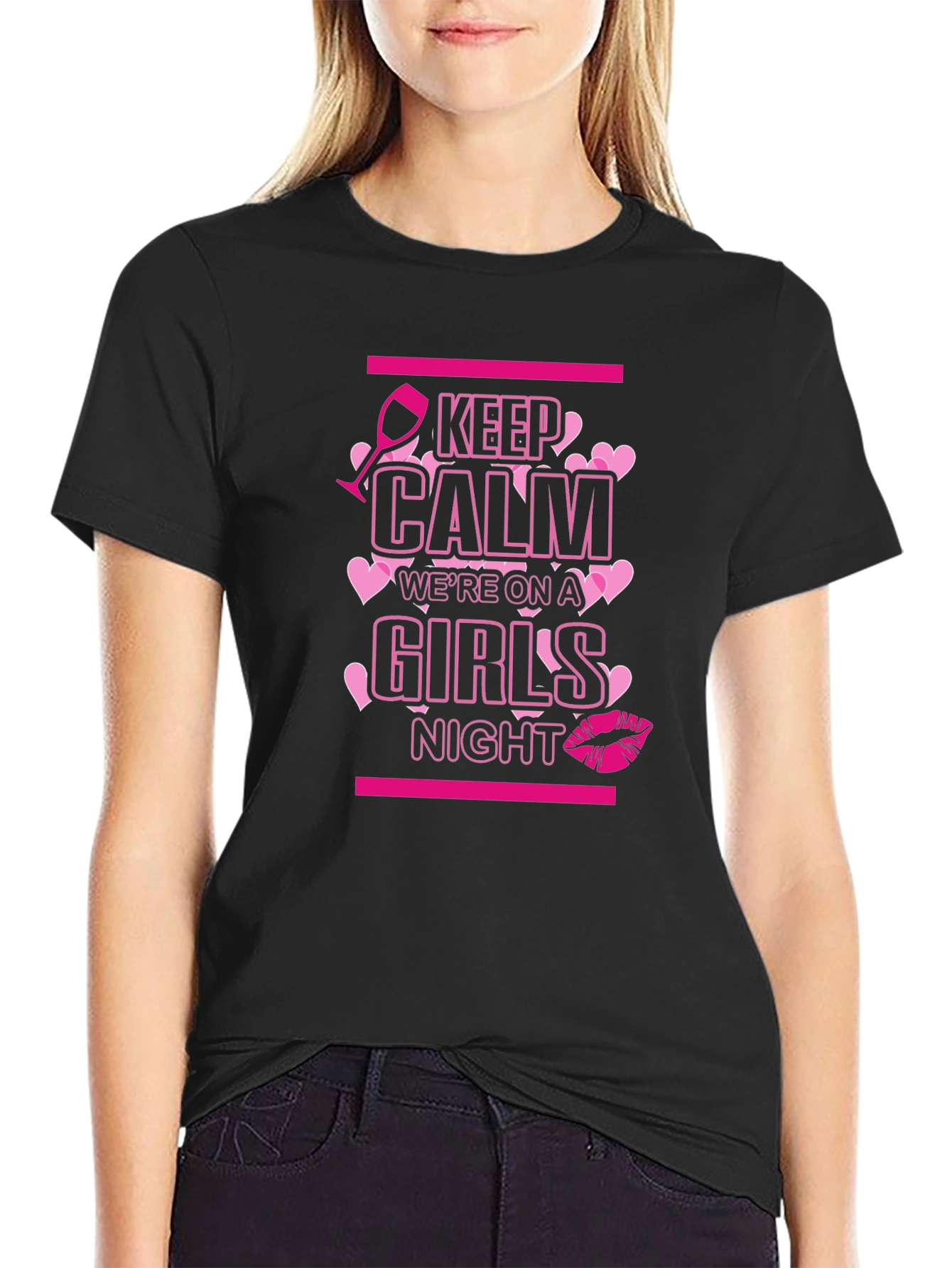 Girls Night Out T-Shirt - Keep Calm & Celebrate!