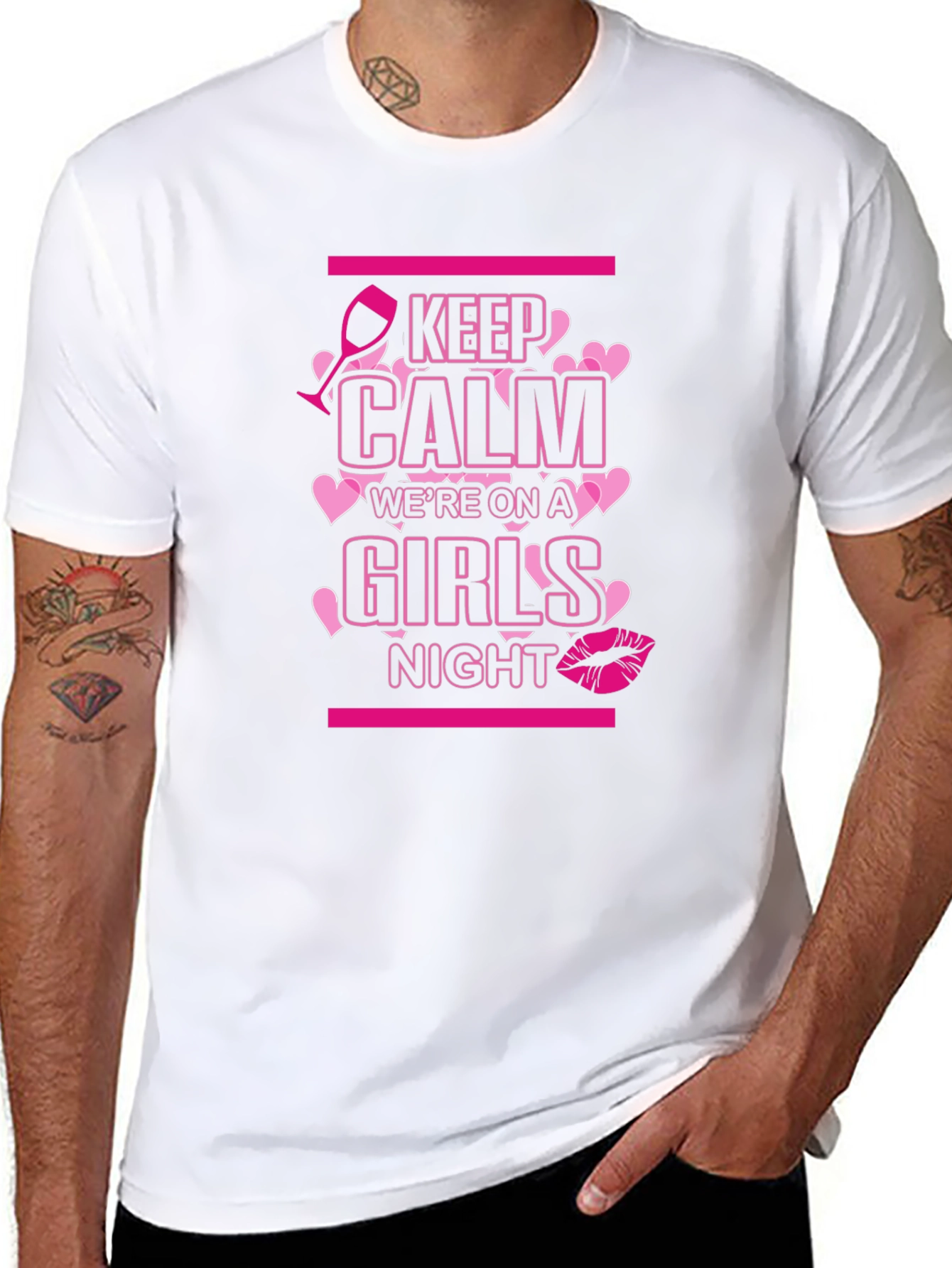 Girls Night Out T-Shirt - Keep Calm & Celebrate!