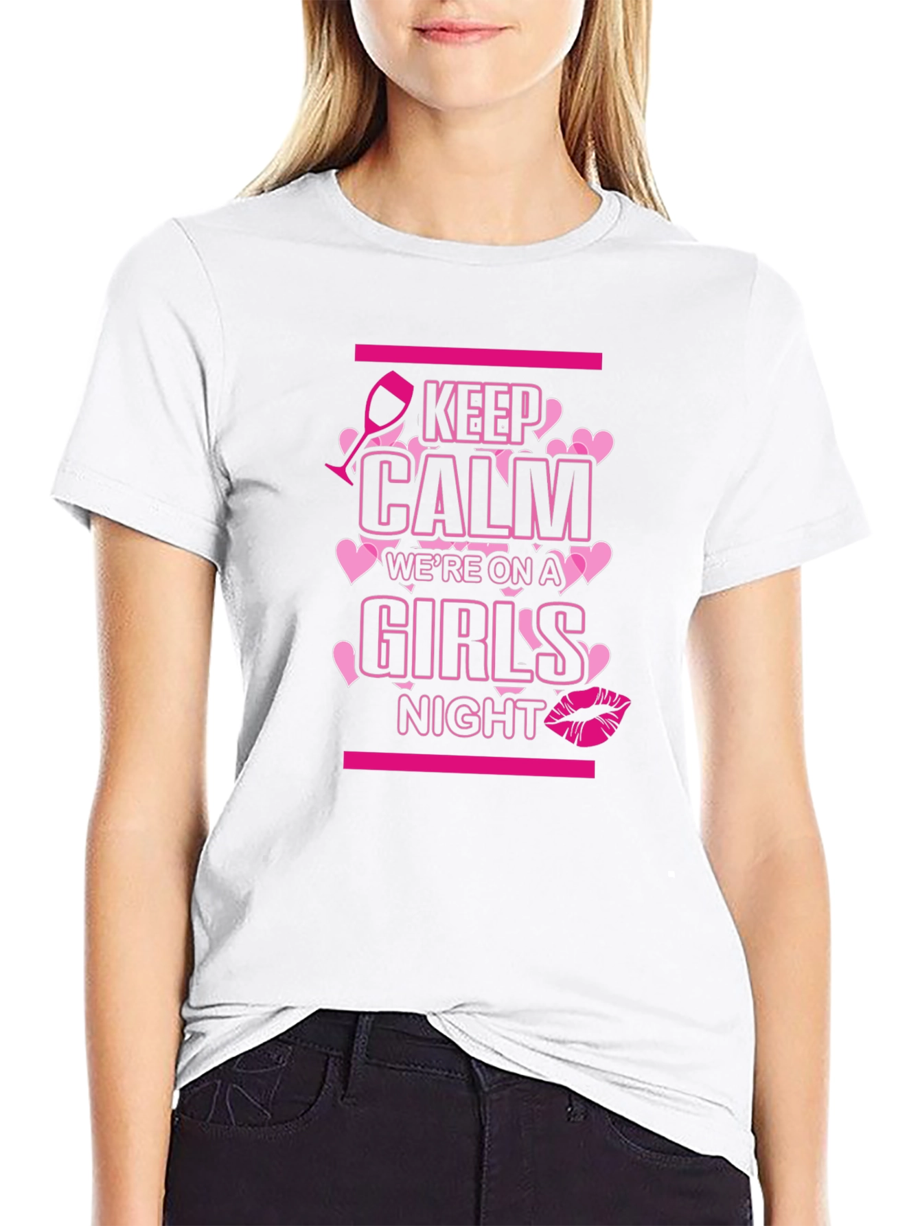 Girls Night Out T-Shirt - Keep Calm & Celebrate!