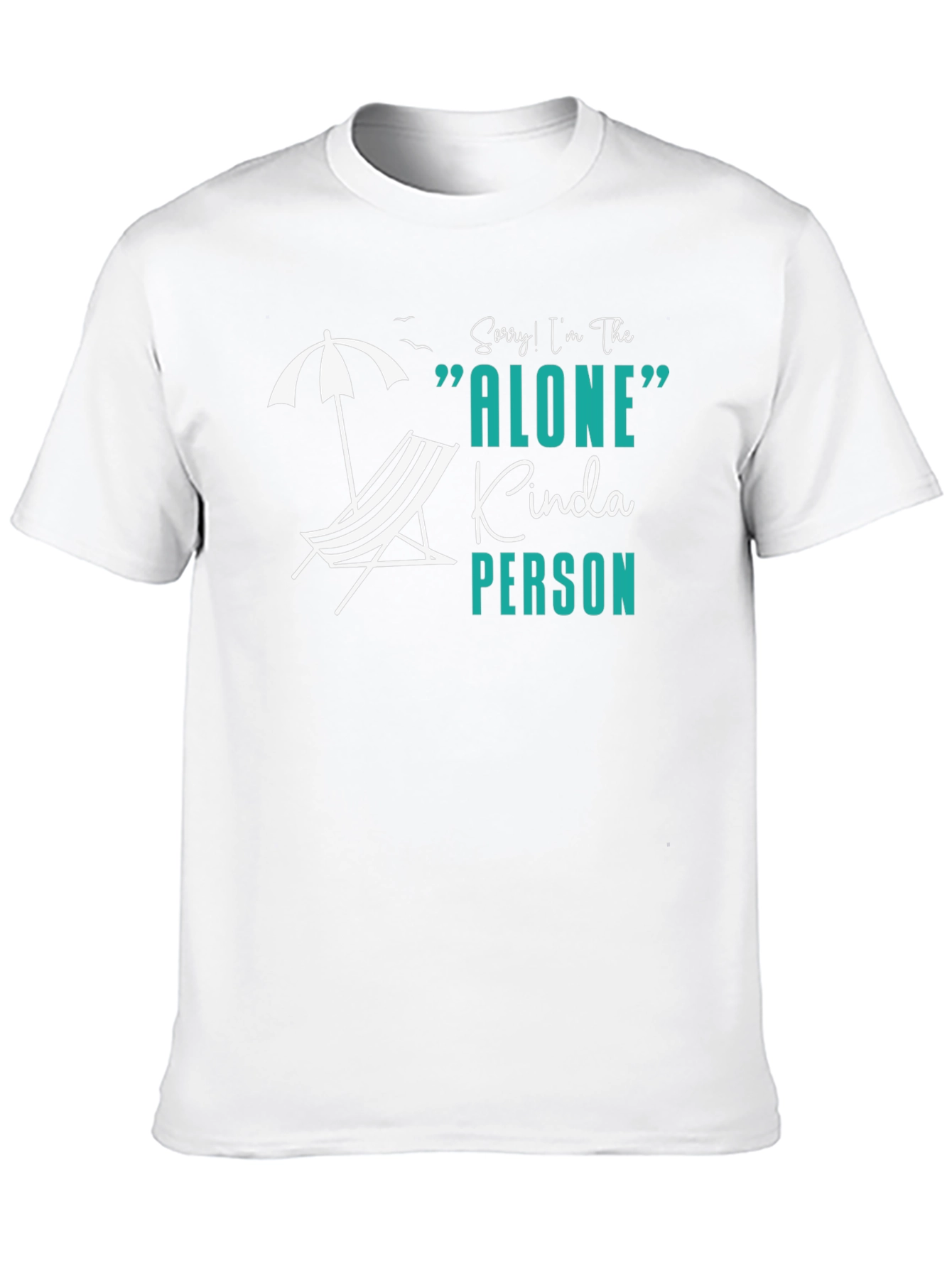 Alone Kinda Person Graphic Tee