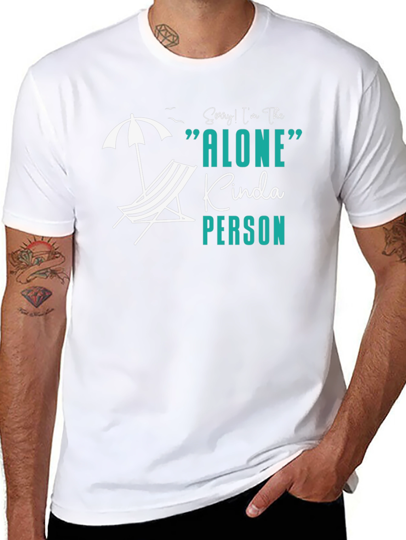 Alone Kinda Person Graphic Tee