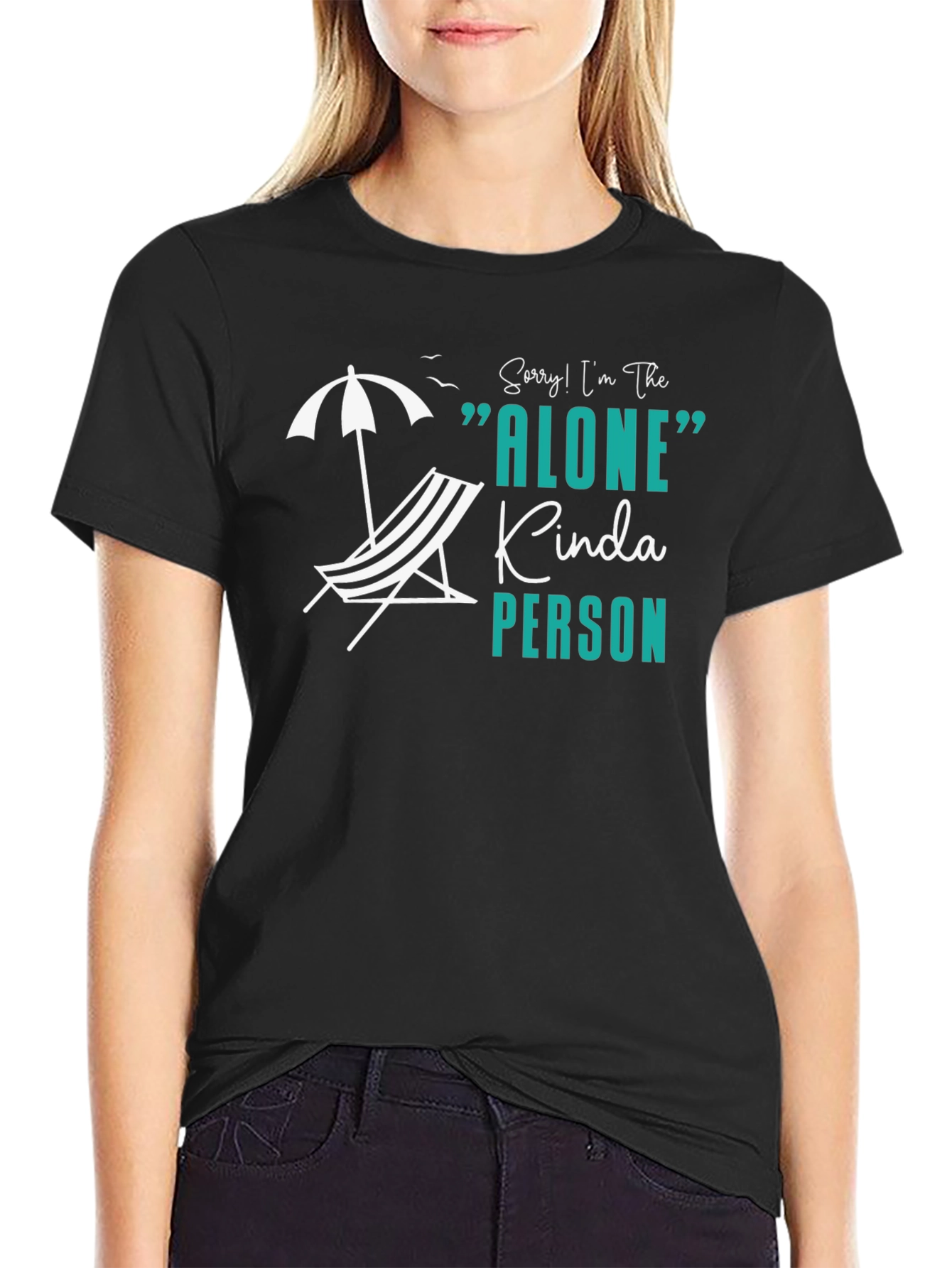 Alone Kinda Person Graphic Tee